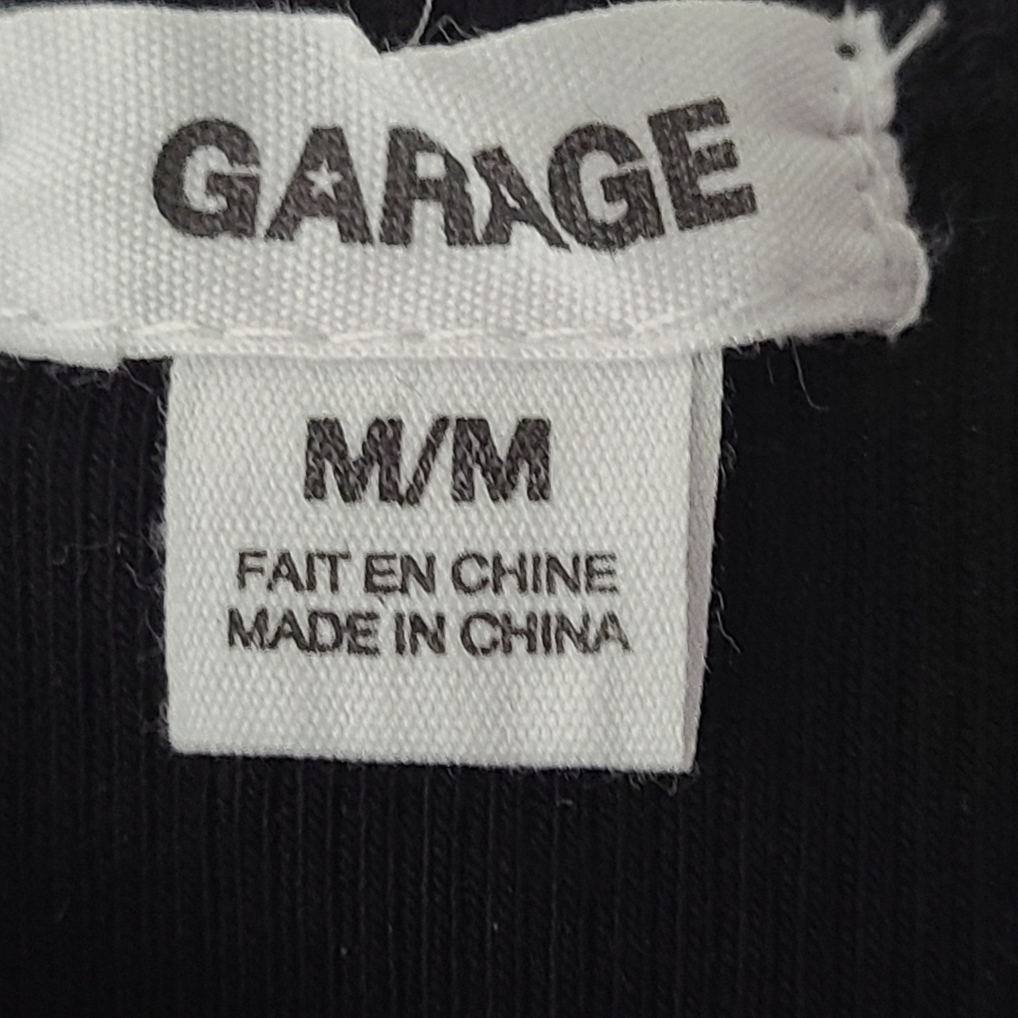 Garage Women's Peek-A-Boo Tank Mini Dress Black Size M