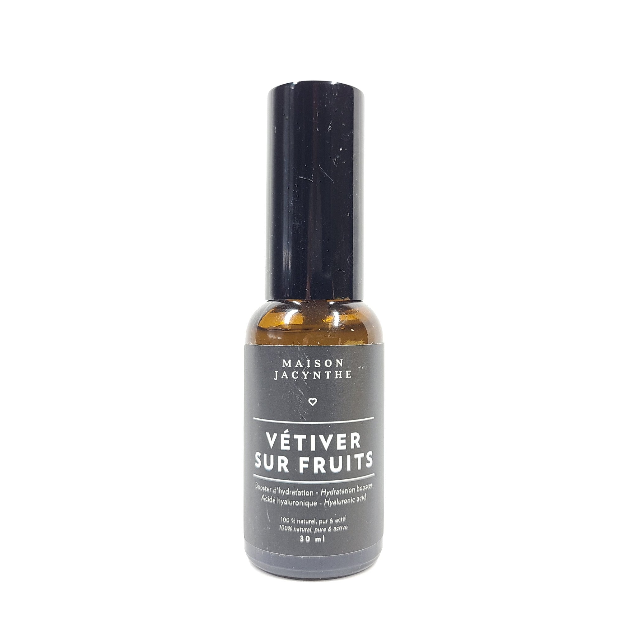 Maison Jacynthe Hydration Booster & Hyaluronic Acid Vetiver and Fruit 1 fl oz