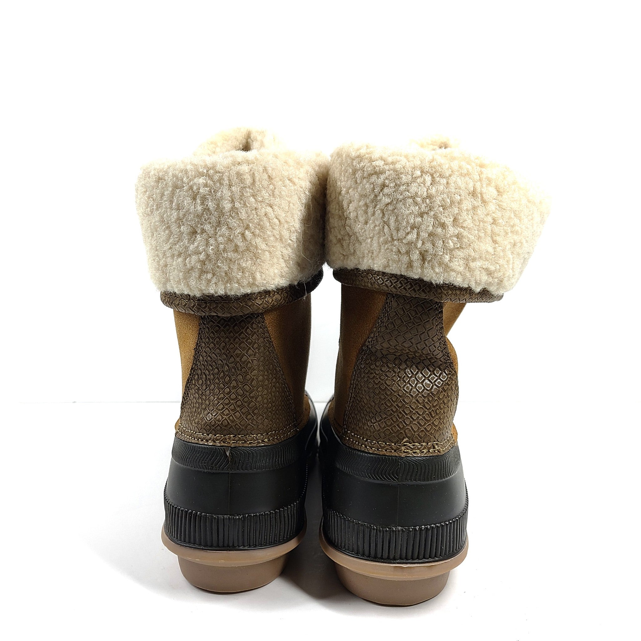 Madden Women's Climbber Winter Snow Boots Water Resistant Brown Size 10