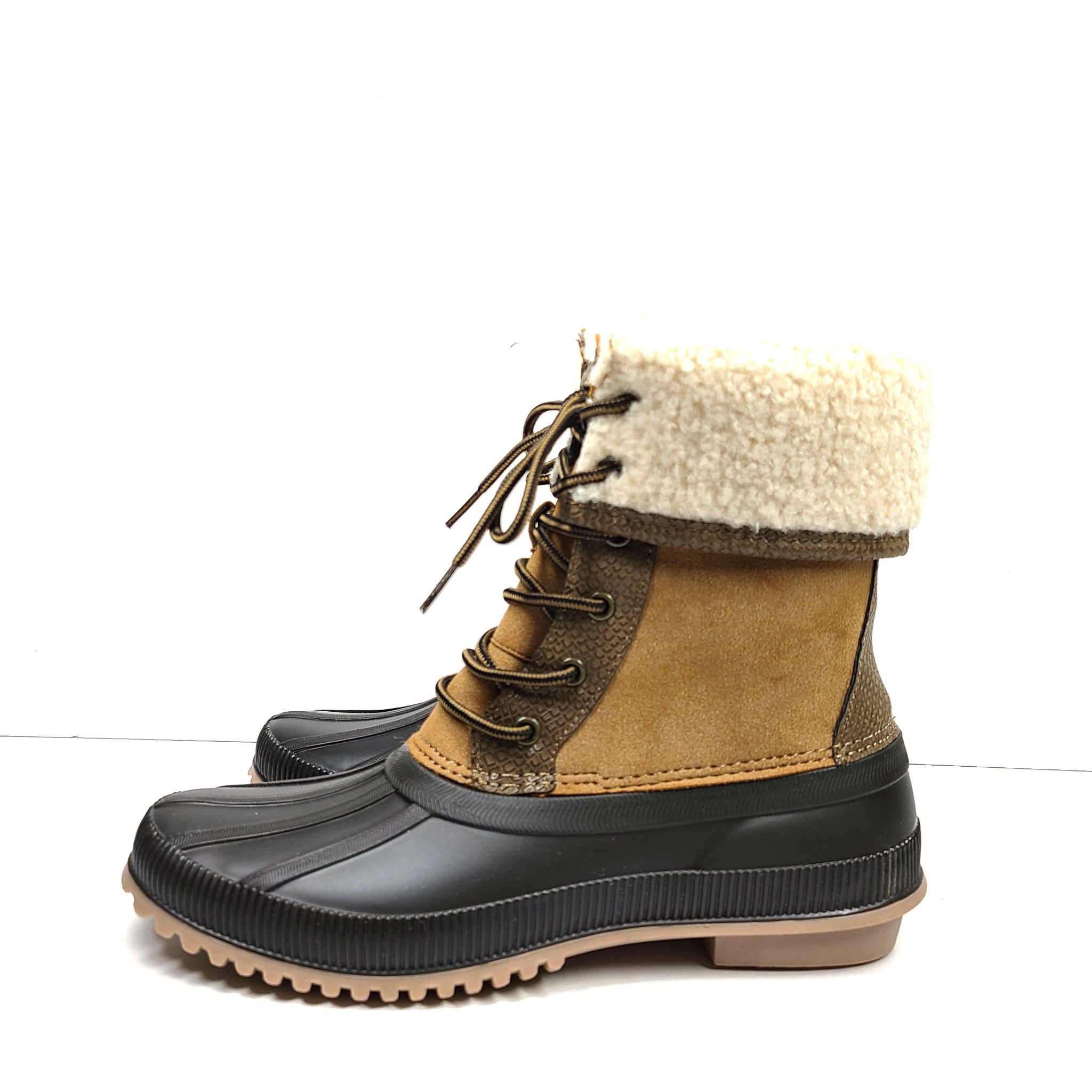 Madden Women's Climbber Winter Snow Boots Water Resistant Brown Size 10