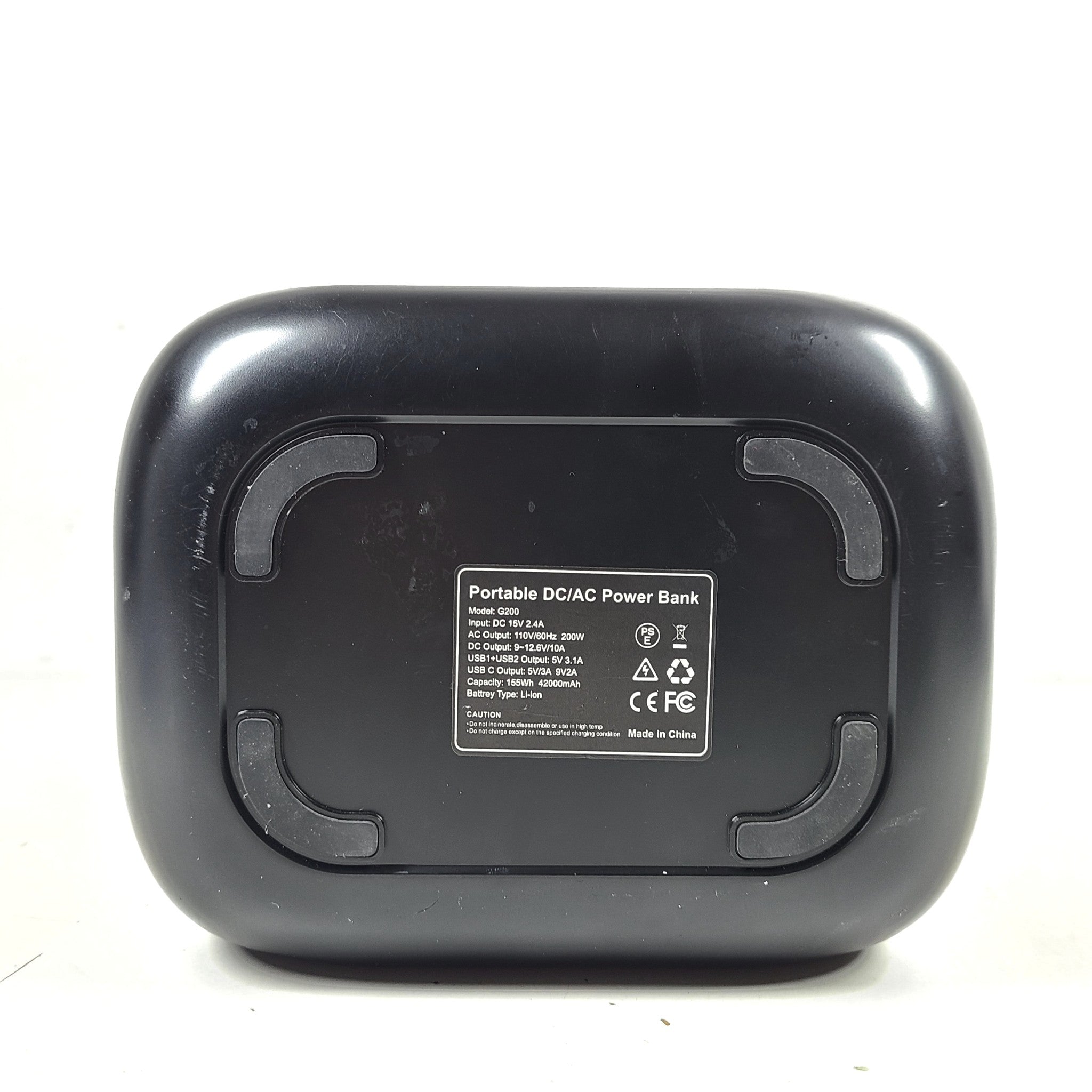SinKeu Portable Power Bank with AC Outlet 155Wh 110V/150W Power Station 42000mAh