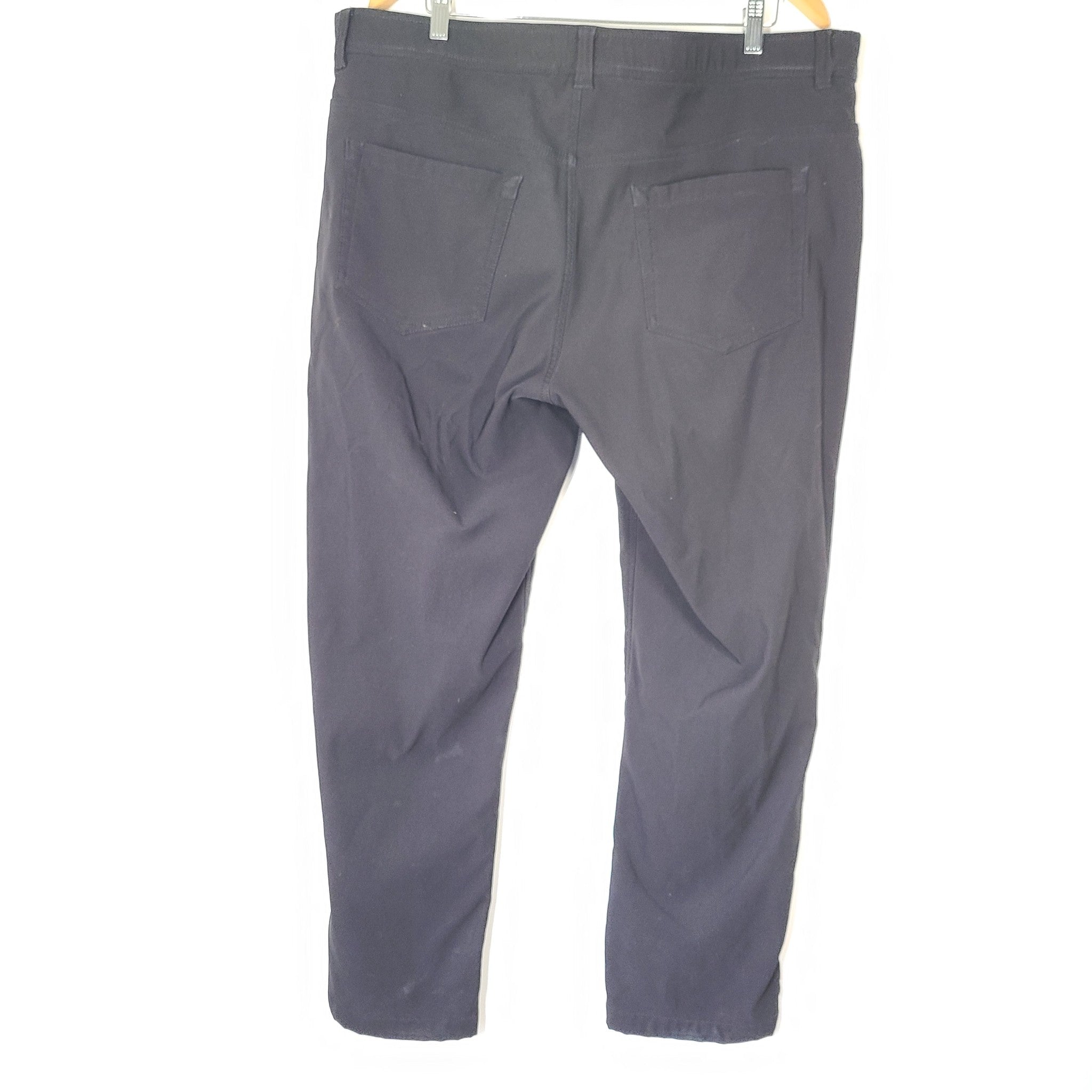 BC Clothing Men's Fleece Lined Pants Softshell Black Sz 40 x 30