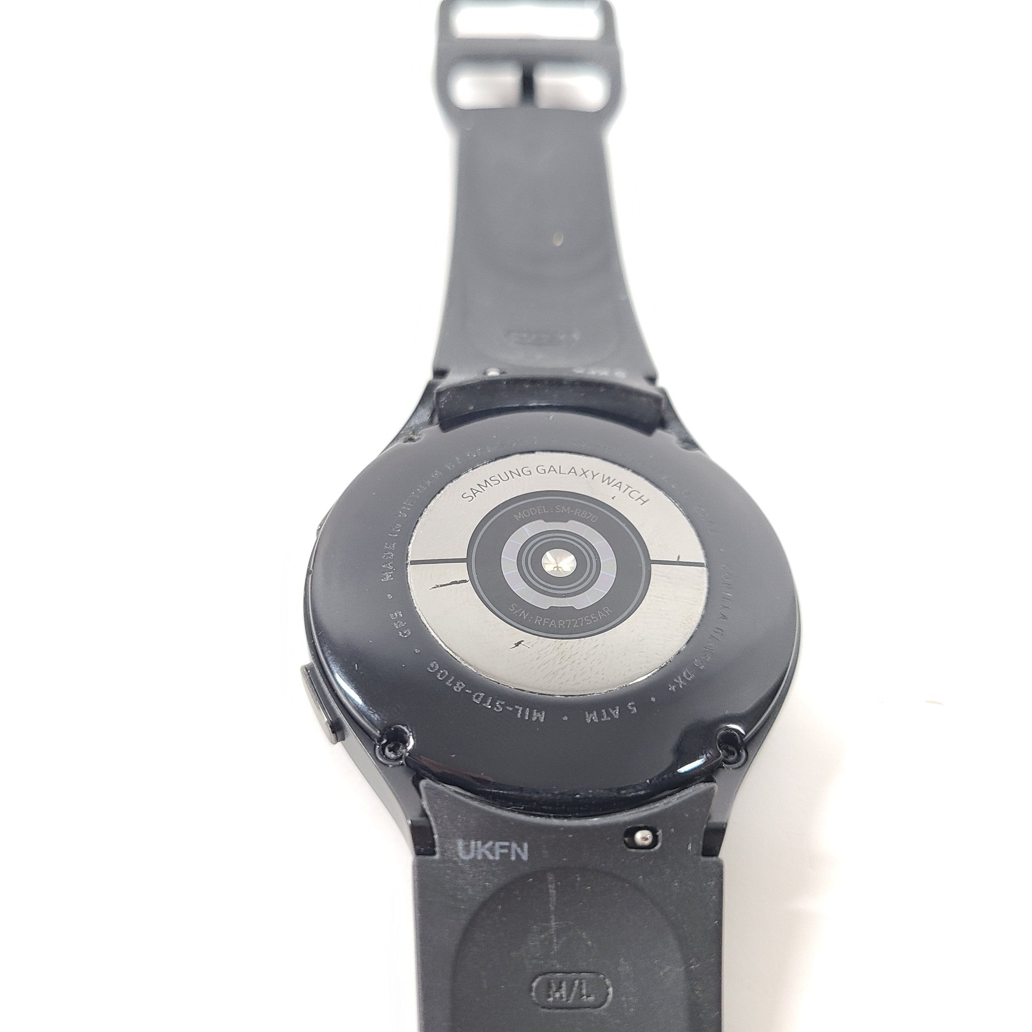 44mm Black Smart Watch Activity Tracker