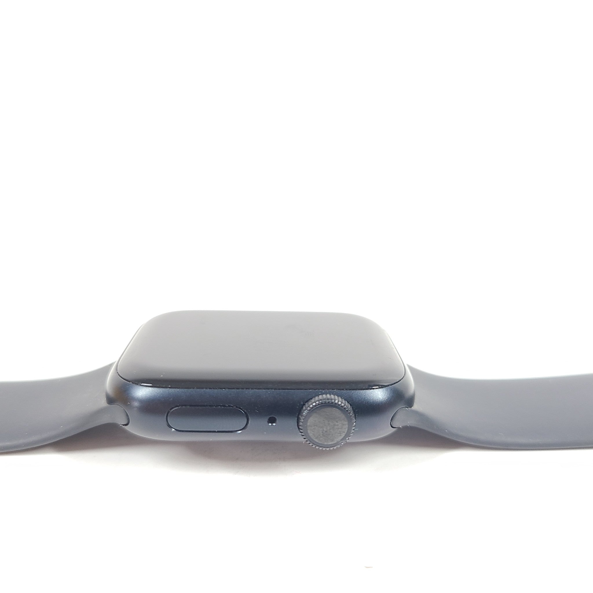Apple Watch Series 7 45MM Blue Aluminum + Ceramic Case GPS only - Black M/L Band