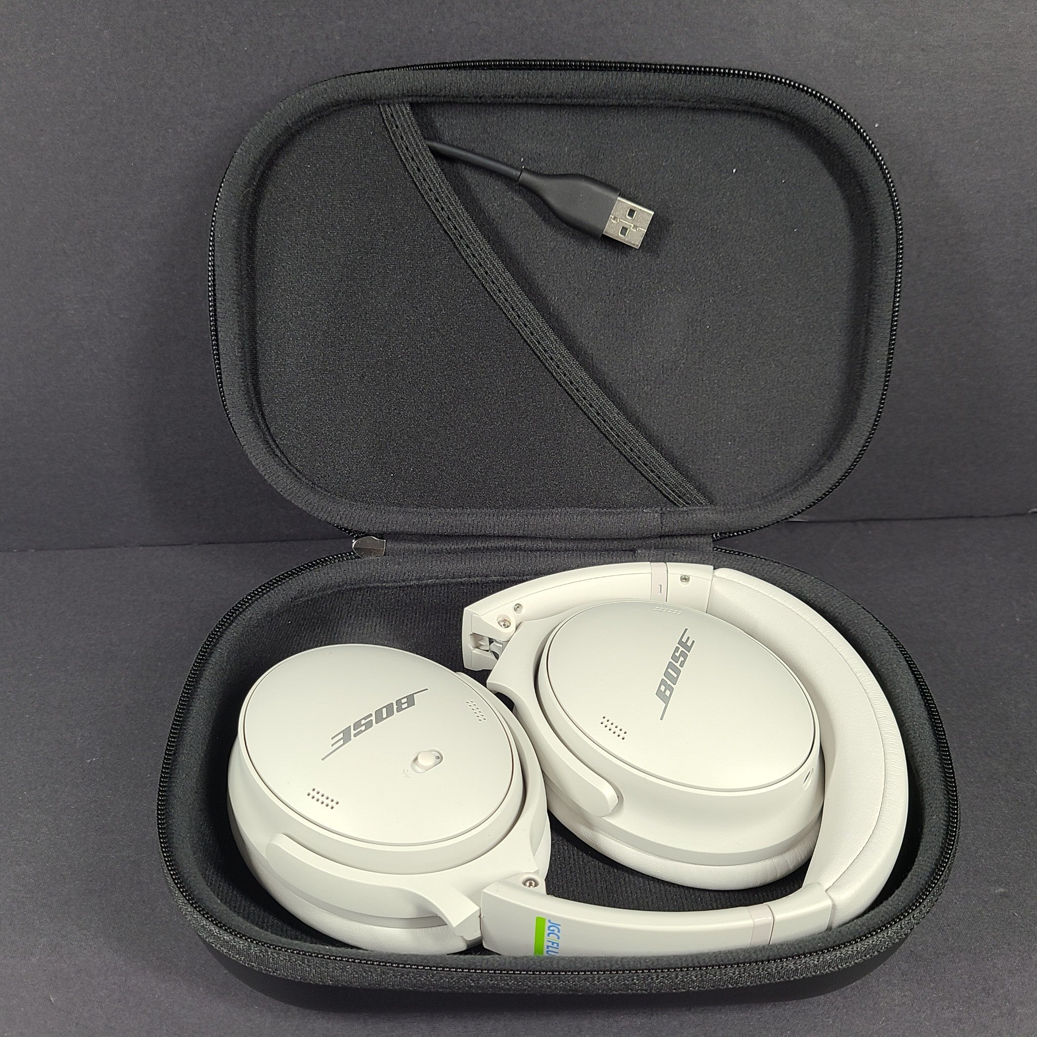 Bose QuietComfort 45 QC45 Noise Cancelling Headphones - White Smoke - Grade A