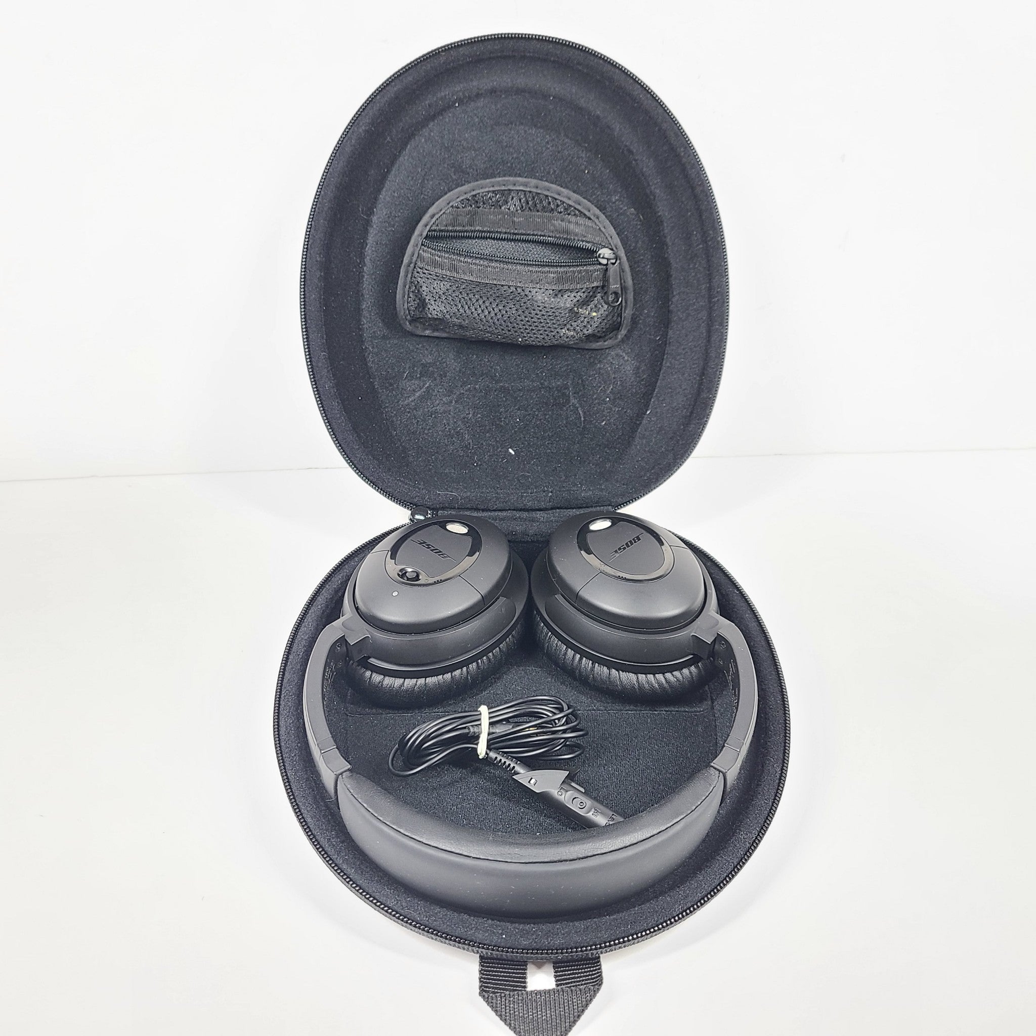 Bose QC15 QuietComfort 15 Noise-Cancelling Headphones Apple Control Triple Black