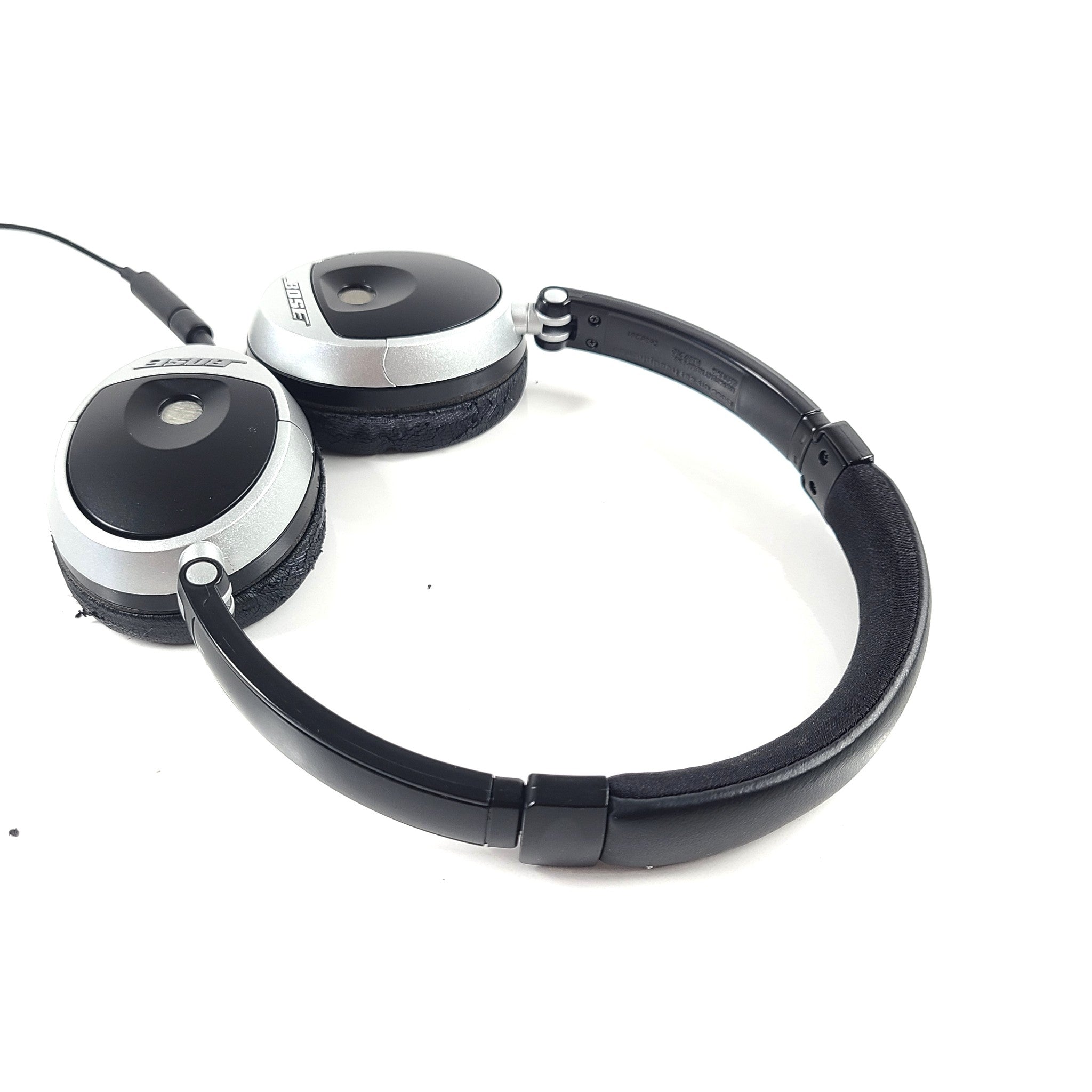 Bose OE Triport On-Ear Foldable Headphones - Black and Silver V1