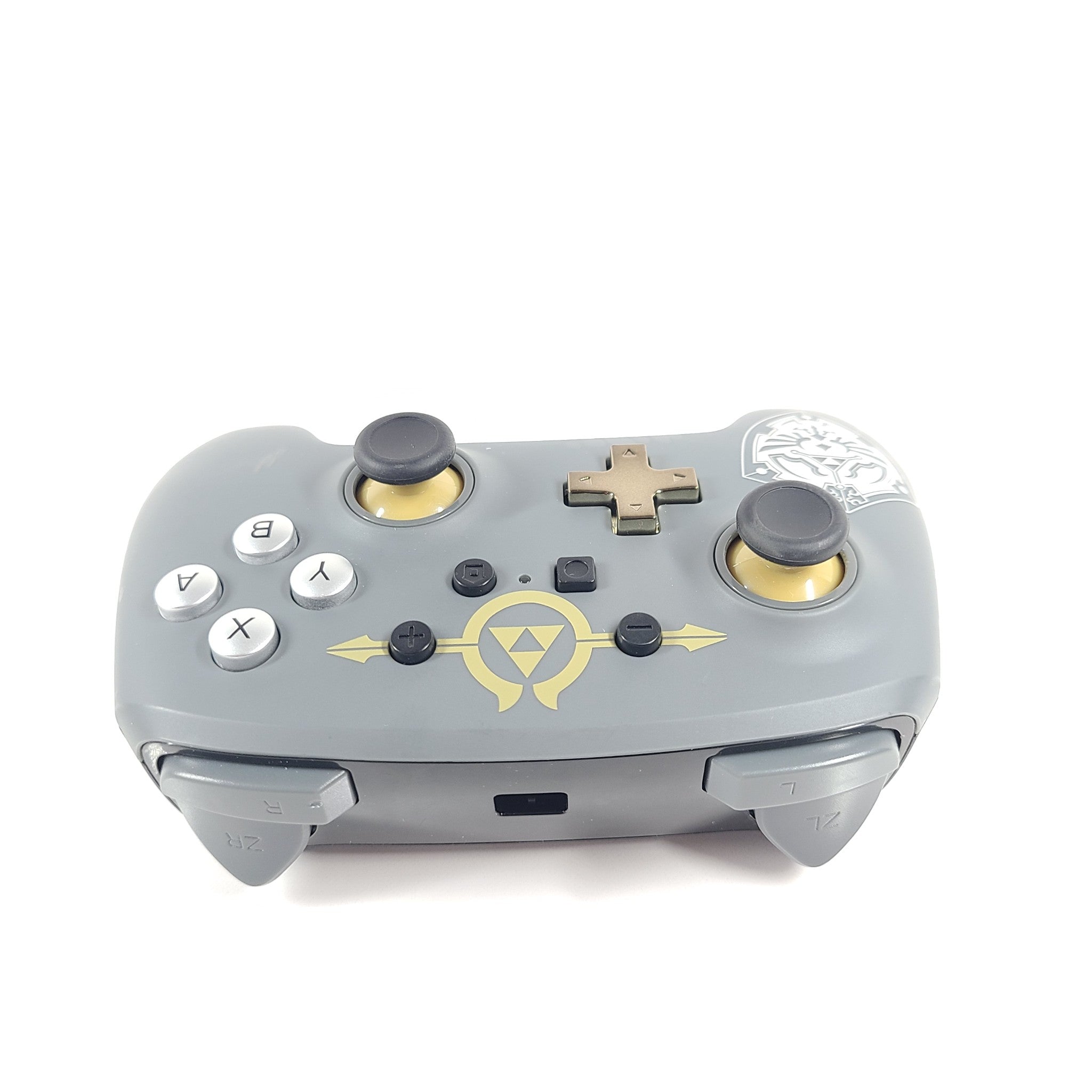 PowerA Enhanced Wired Controller for Nintendo Switch - Hylian Shield - No Cable