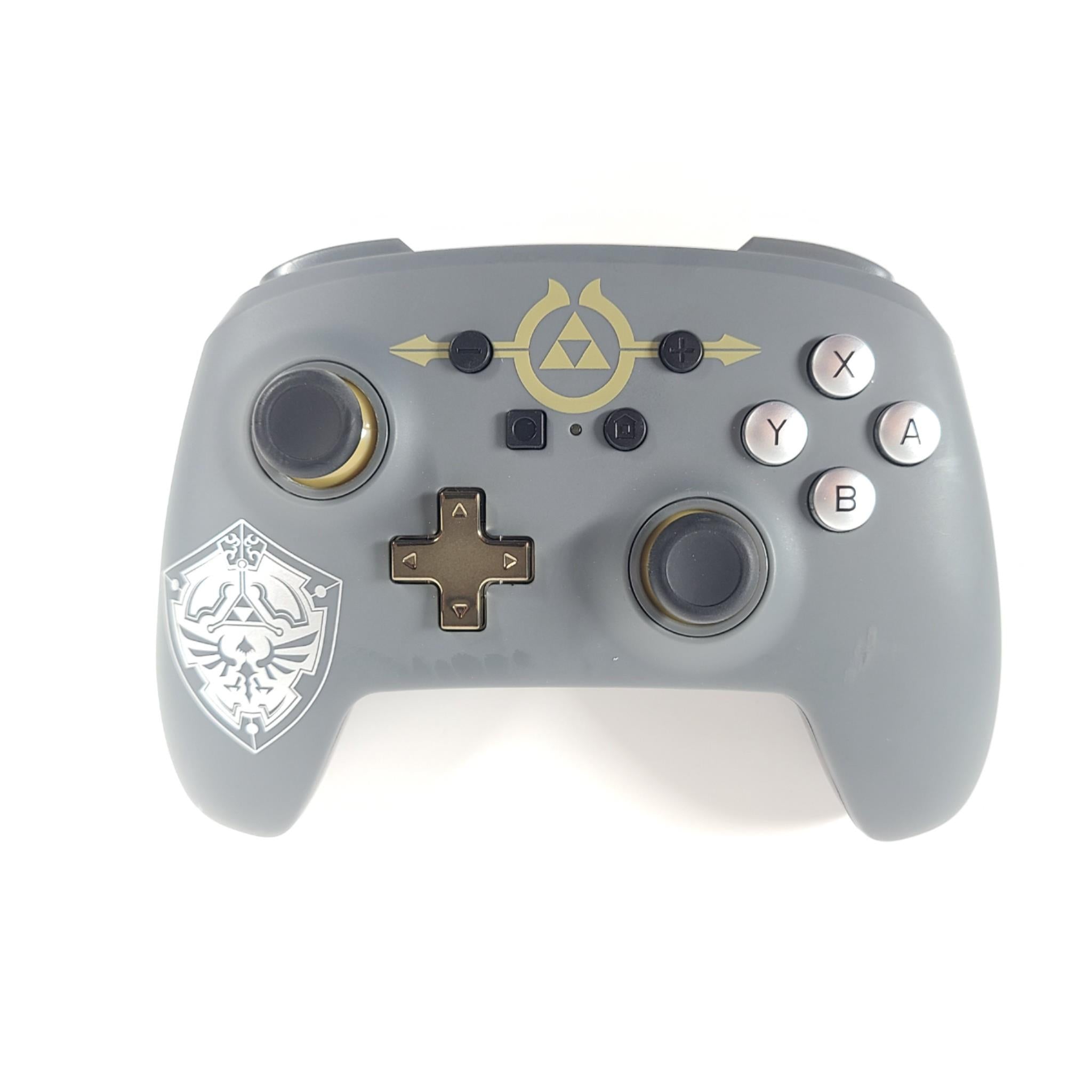 PowerA Enhanced Wired Controller for Nintendo Switch - Hylian Shield - No Cable
