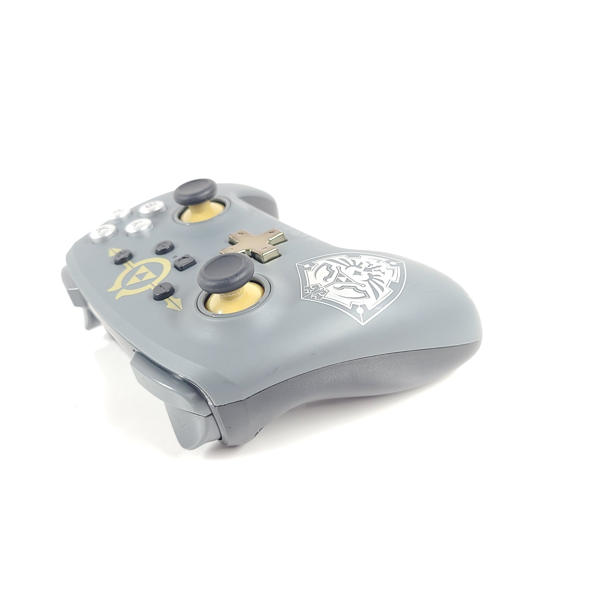 PowerA Enhanced Wired Controller for Nintendo Switch - Hylian Shield - No Cable