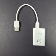 12South AirFly Headphone Jack Adapter USB 3.5mm - White