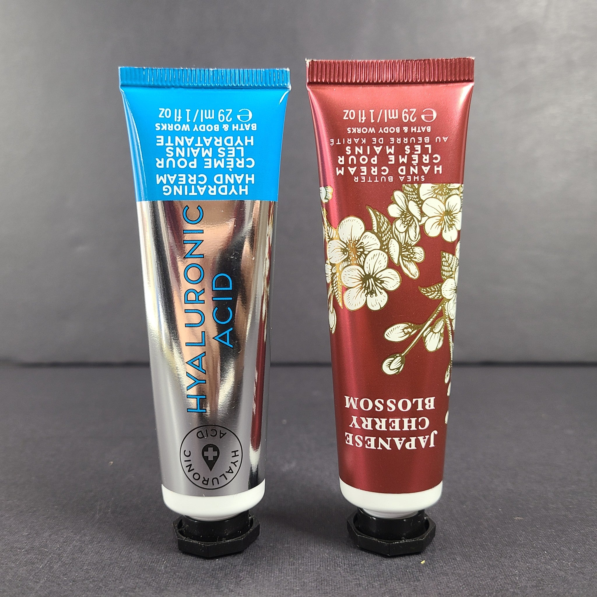 2 x 1 oz Bath Body Works Hand Cream Japanese Cherry Blossom + Hyaluronic Acid