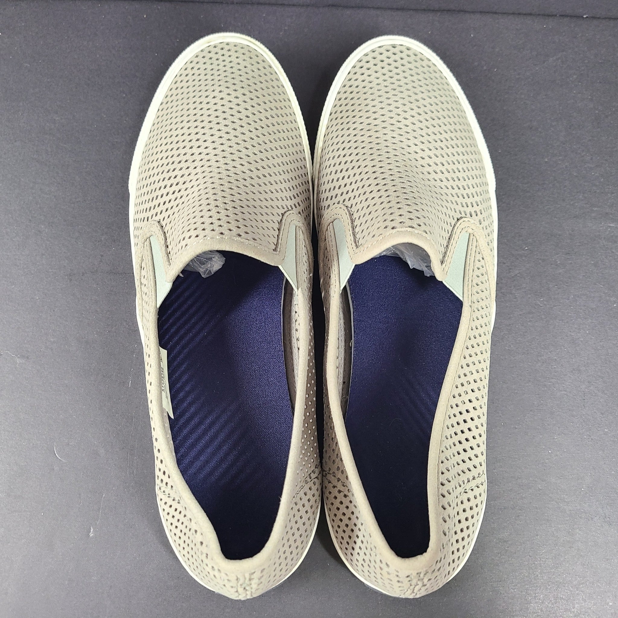 Sperry Top Sider Women's Perforated Leather Boat Casual Shoes Gray STS85348 US12