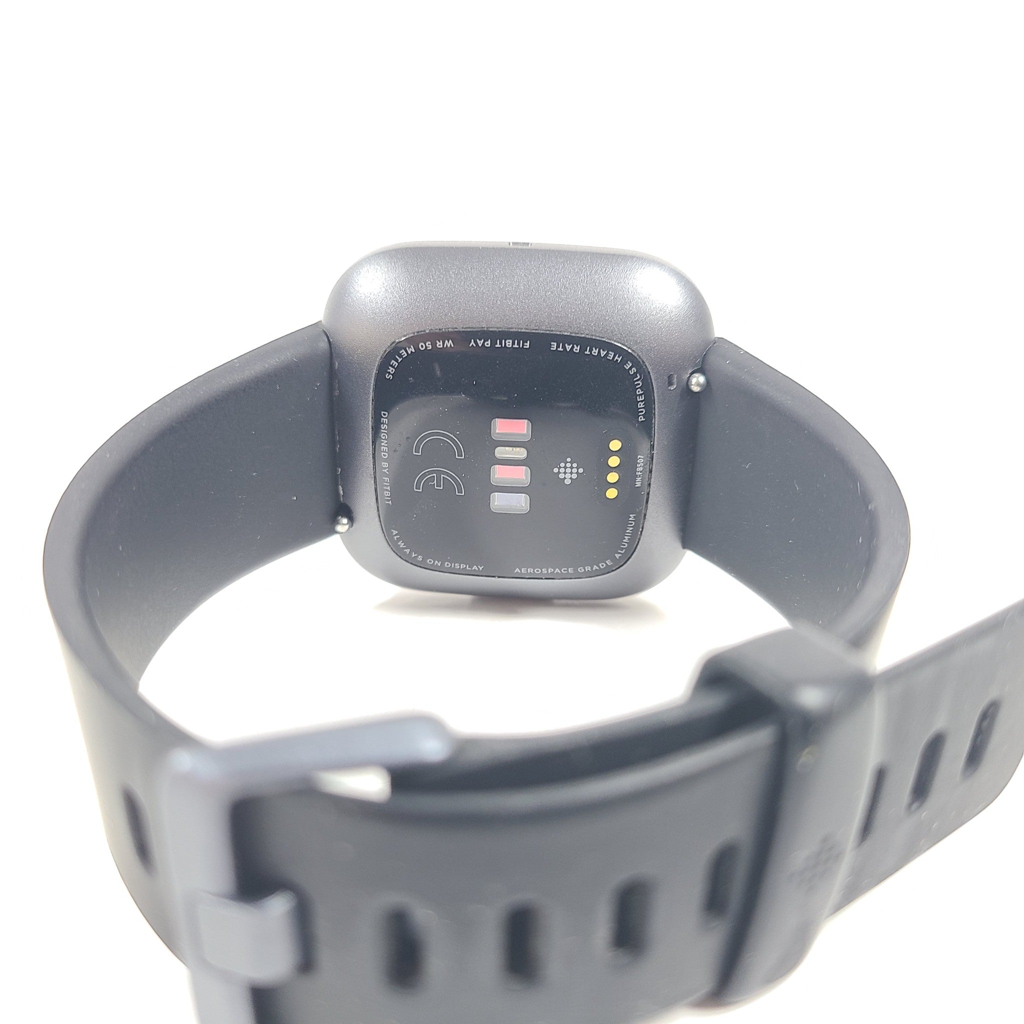Fitbit Versa 2 FB507 Fitness Activity Tracker Watch - Black GRADE A