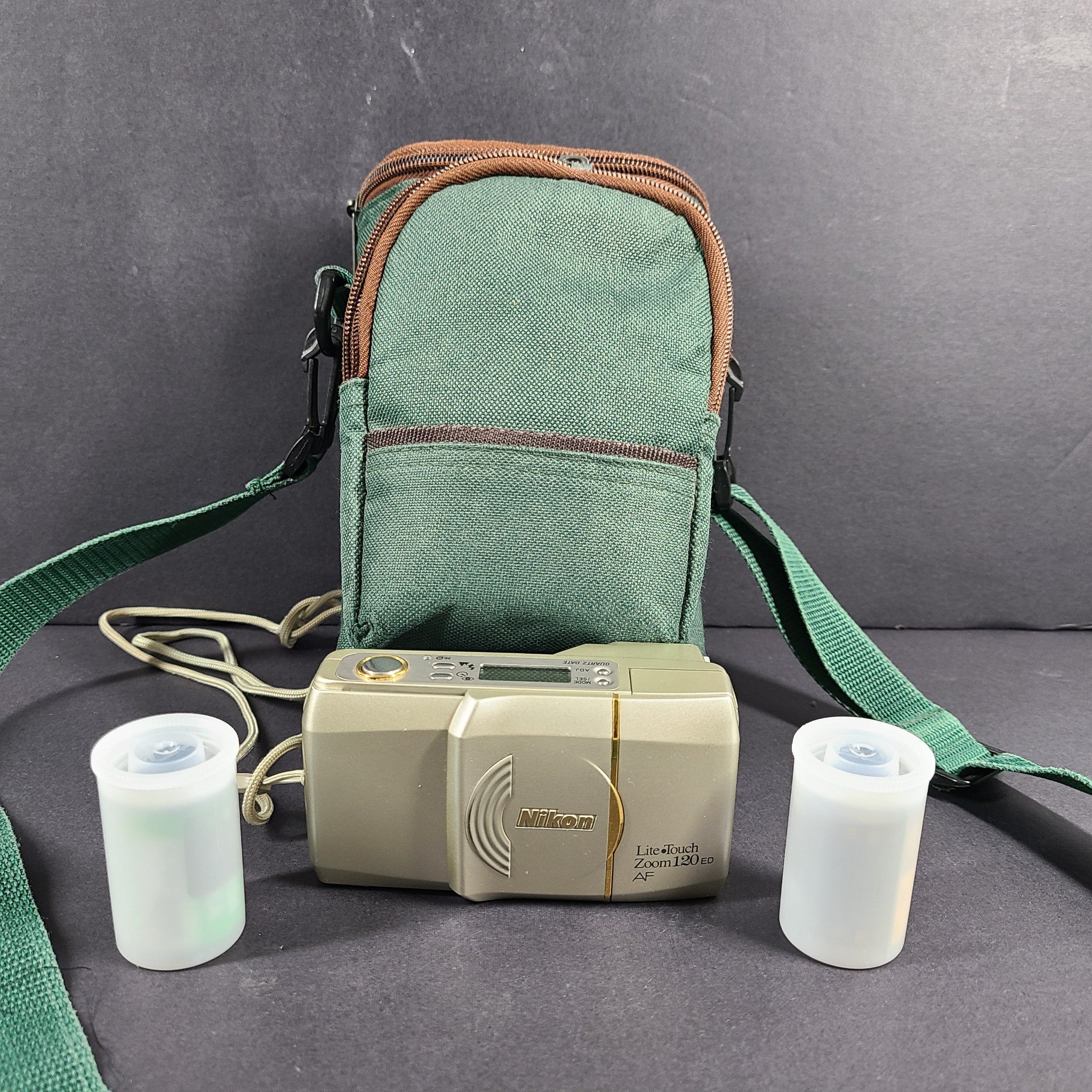 Nikon Lite Touch Zoom120ED AF Film Camera + 35mm Film