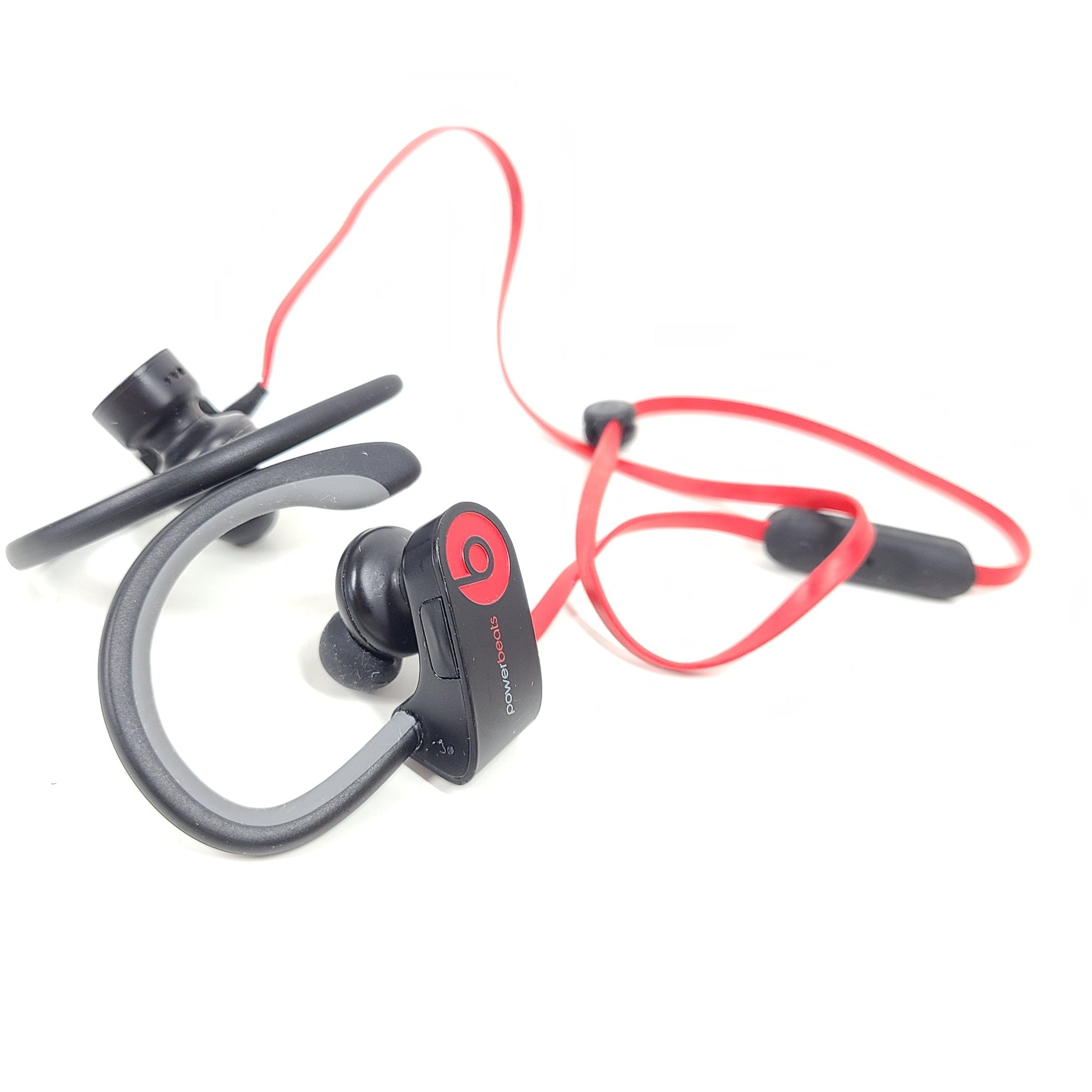 Beats by Dr. Dre Powerbeats2 Wireless Ear-Hook Headphones - Black & Red