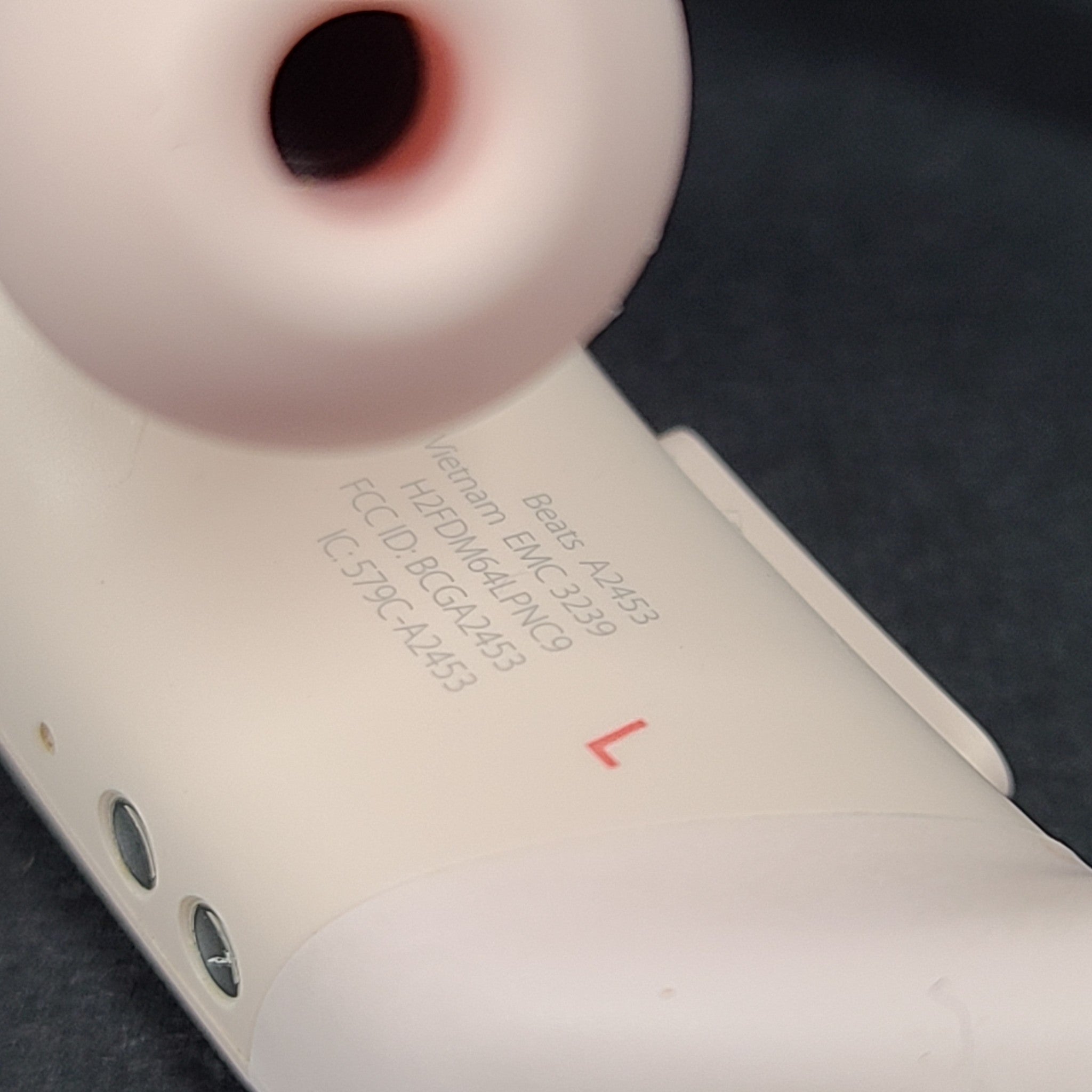 Beats by Dr. Dre Powerbeats Pro Wireless A2453 LEFT ONLY Cloud Pink FOR PARTS