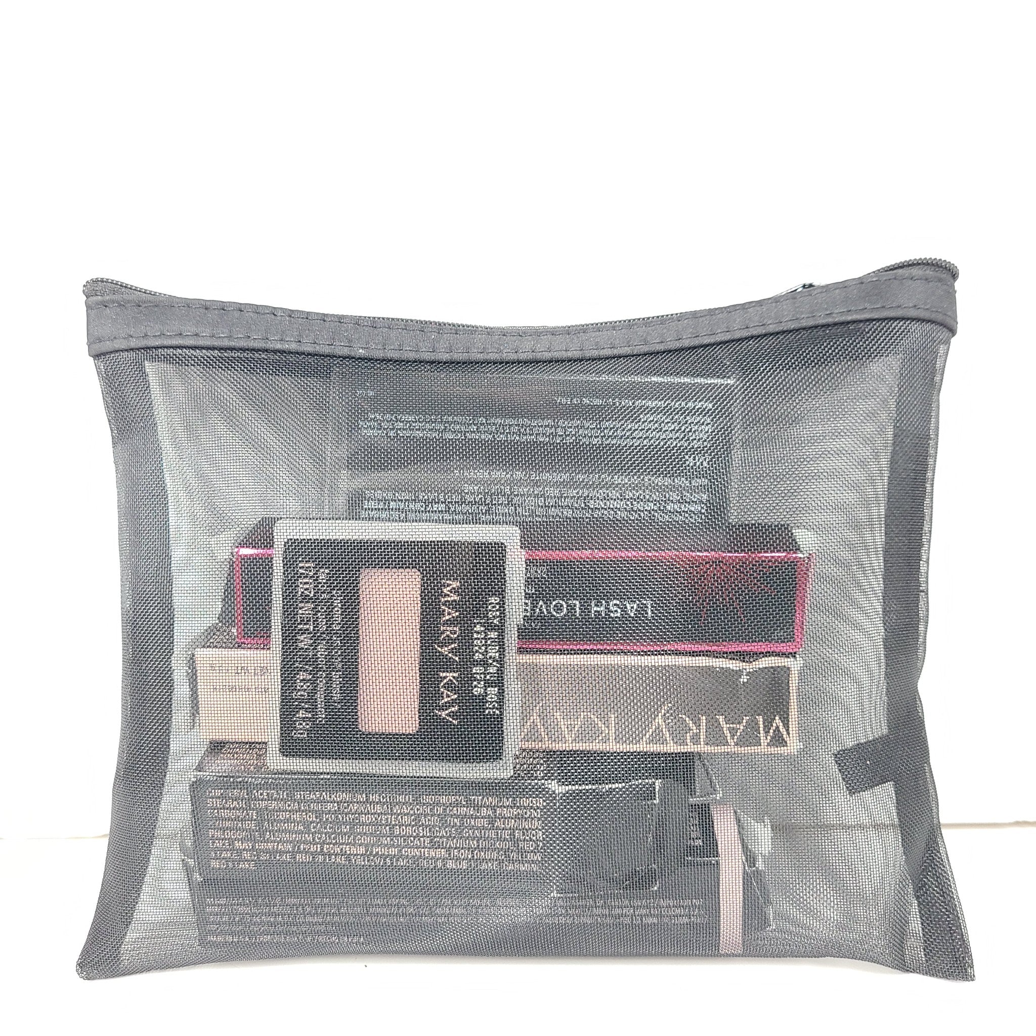 Set of 7 x Mary Kay Cosmetics + Bag 2 x Mascara Lip Balm Gloss Blush Lipstick