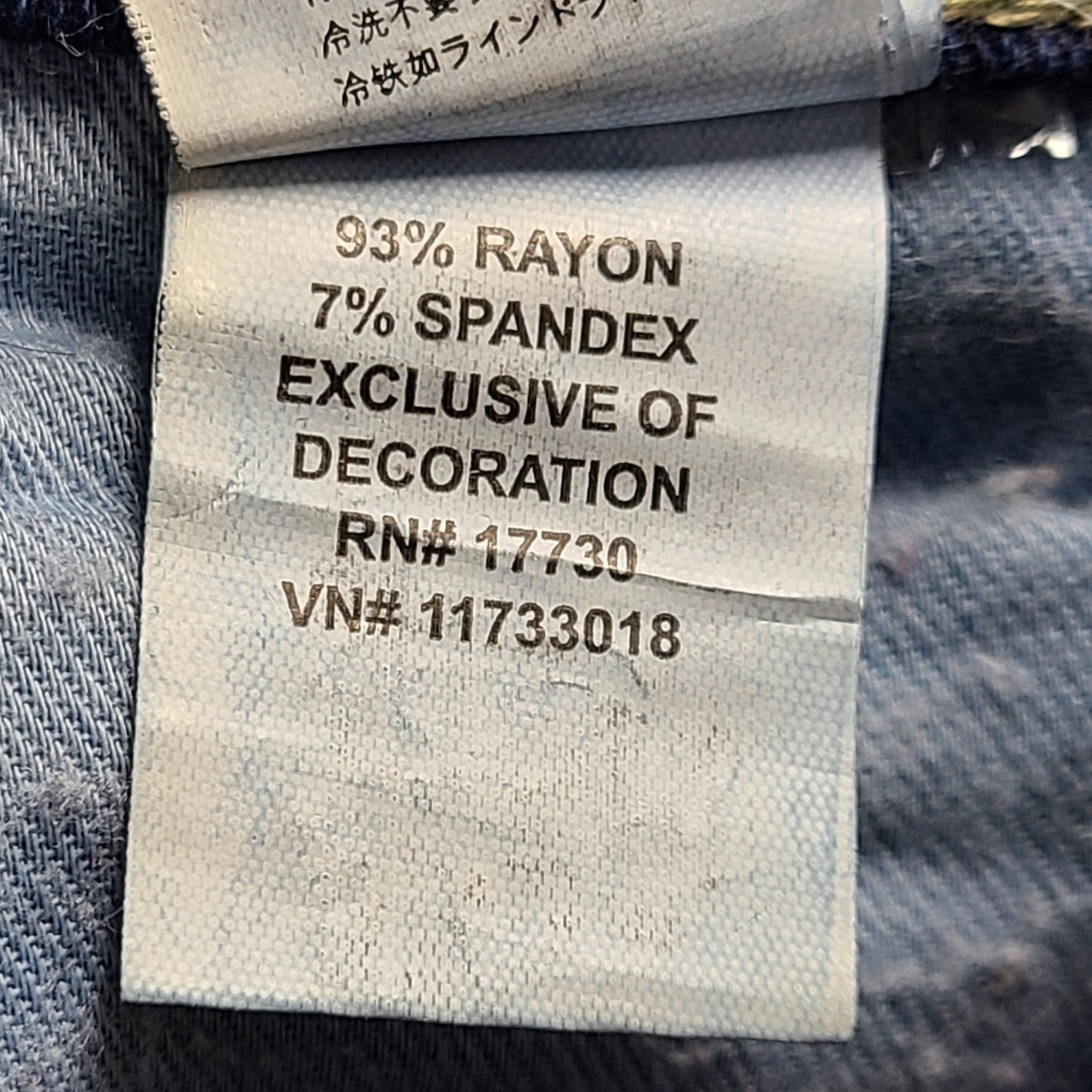 Replay Men's Anbass Slim Fit Distressed Jeans Medium Wash Sz 32