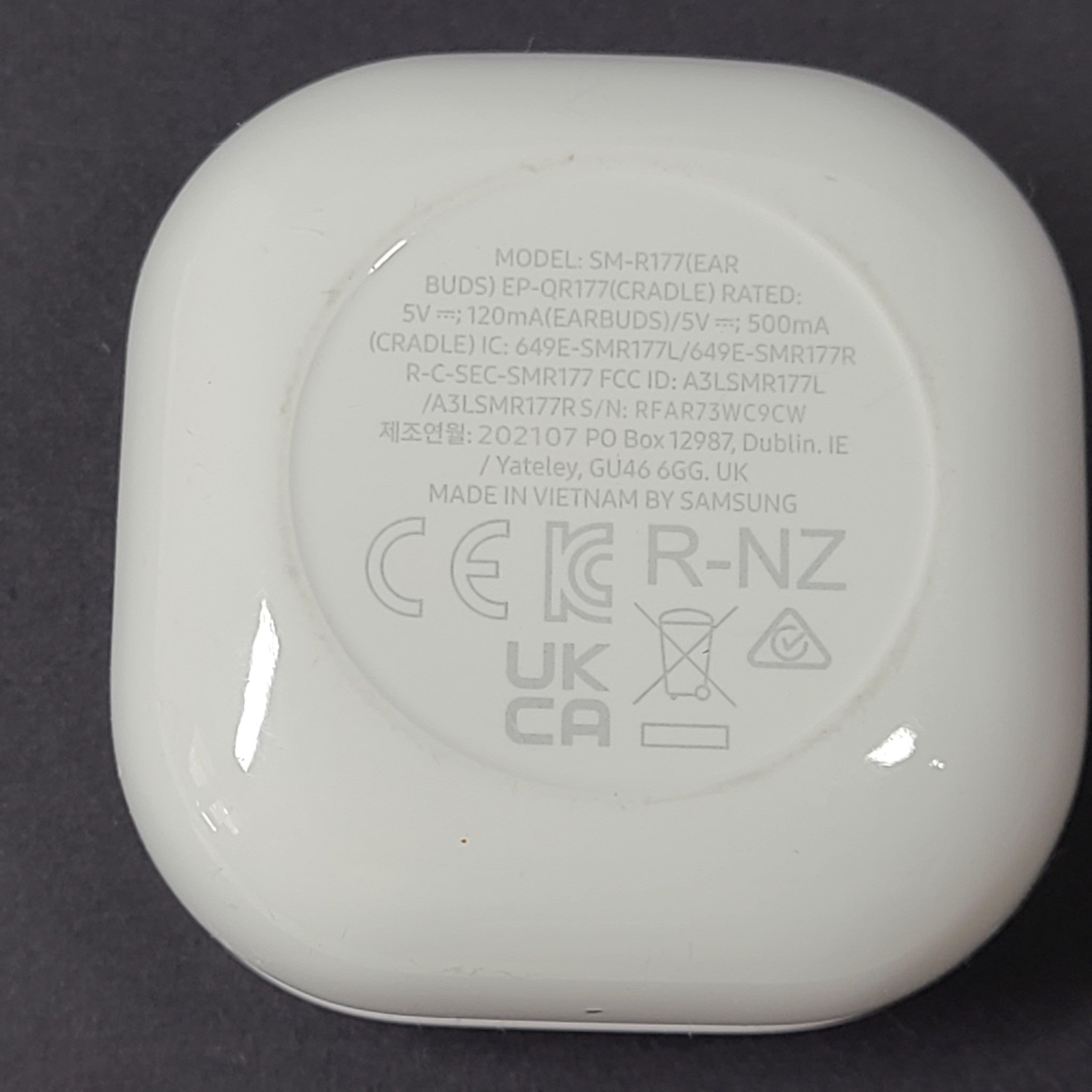 Samsung Galaxy Buds 2 SM-R177 Wireless Bluetooth Earbuds - Lavender Purple