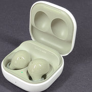 Samsung Galaxy Buds 2 SM-R177 Wireless Bluetooth Earbuds w/ Case - Olive Green