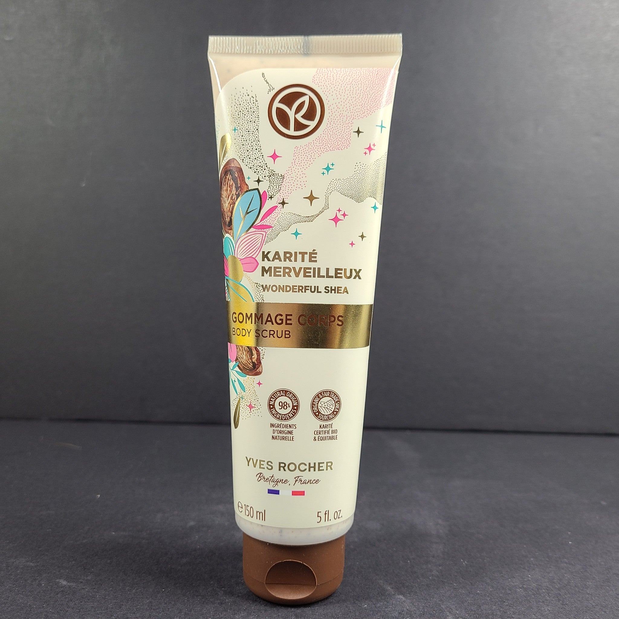 Yves Rocher Wonderful Shea Body Scrub 150 ml / 5 fl oz Limited Edition