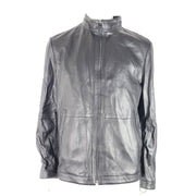 Hugo Boss Men's Nilas 3 Leather Biker Jacket Black