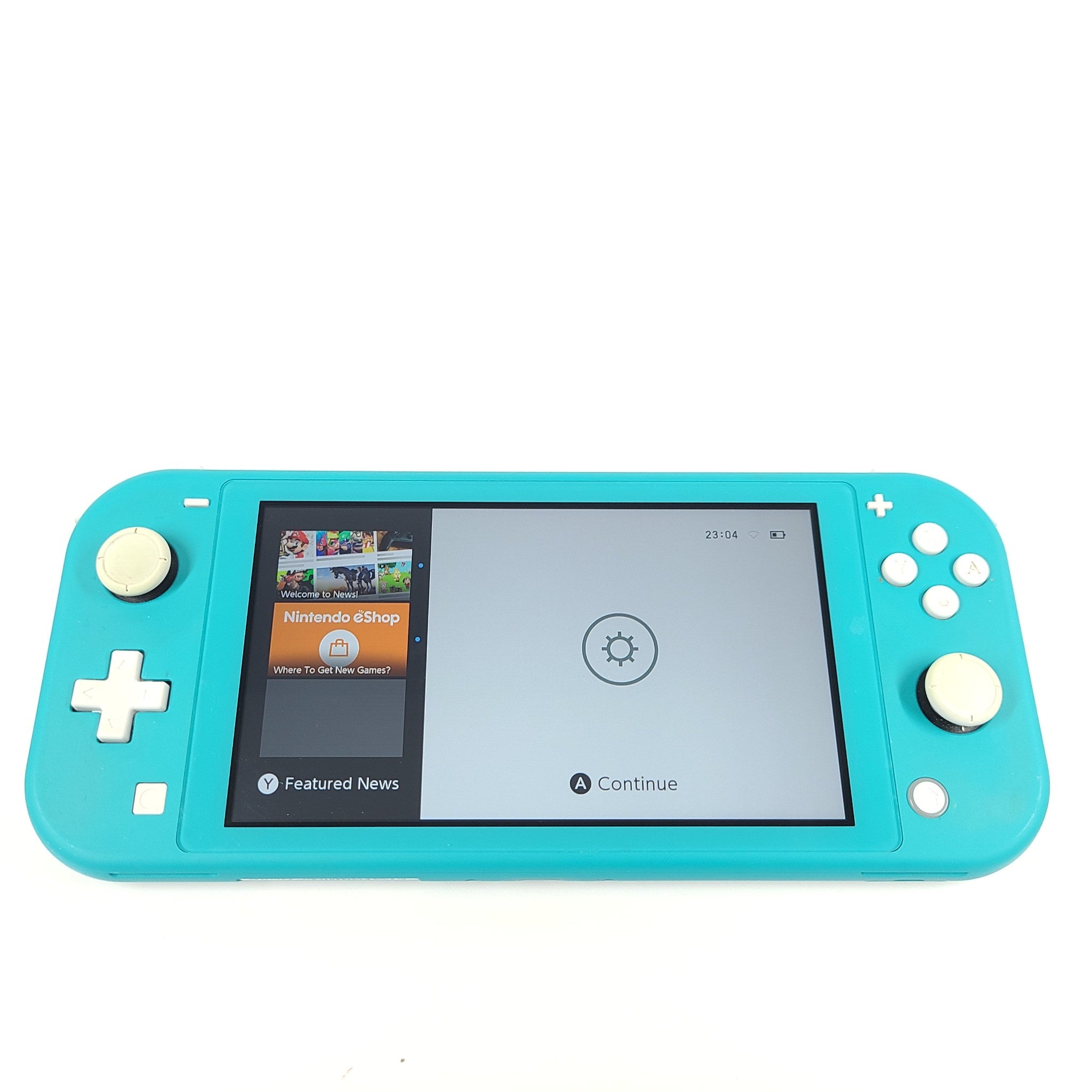 Nintendo Switch Lite Video Game Console Teal SW 19.0.0 HDH-001 Excellent