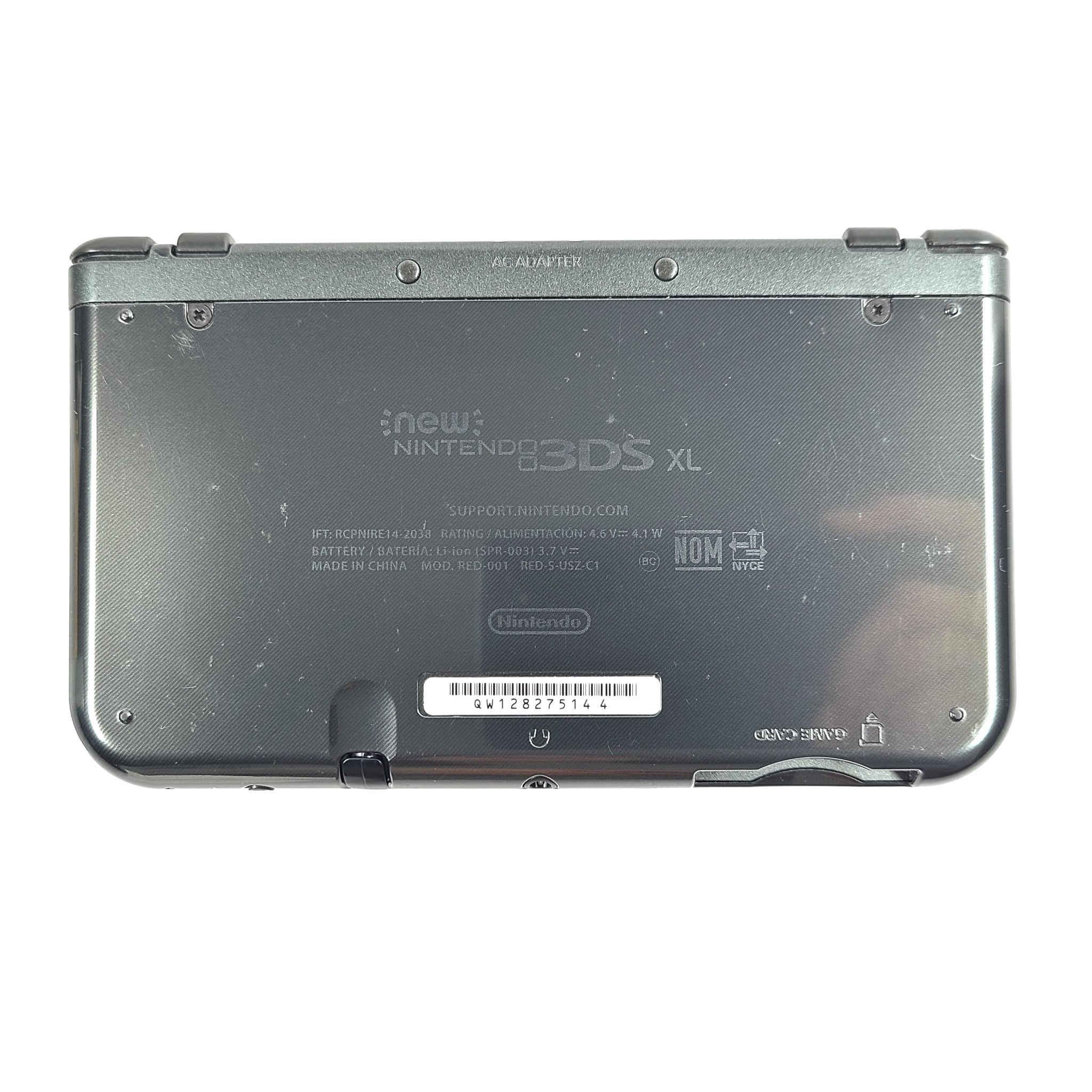 Nintendo New 3DS XL Gray Handheld System Excellent