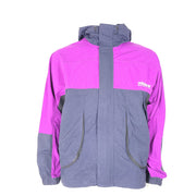Adidas Men's Adventure Traverse Windbreaker Jacket Navy Blue Purple H09047 Sz M