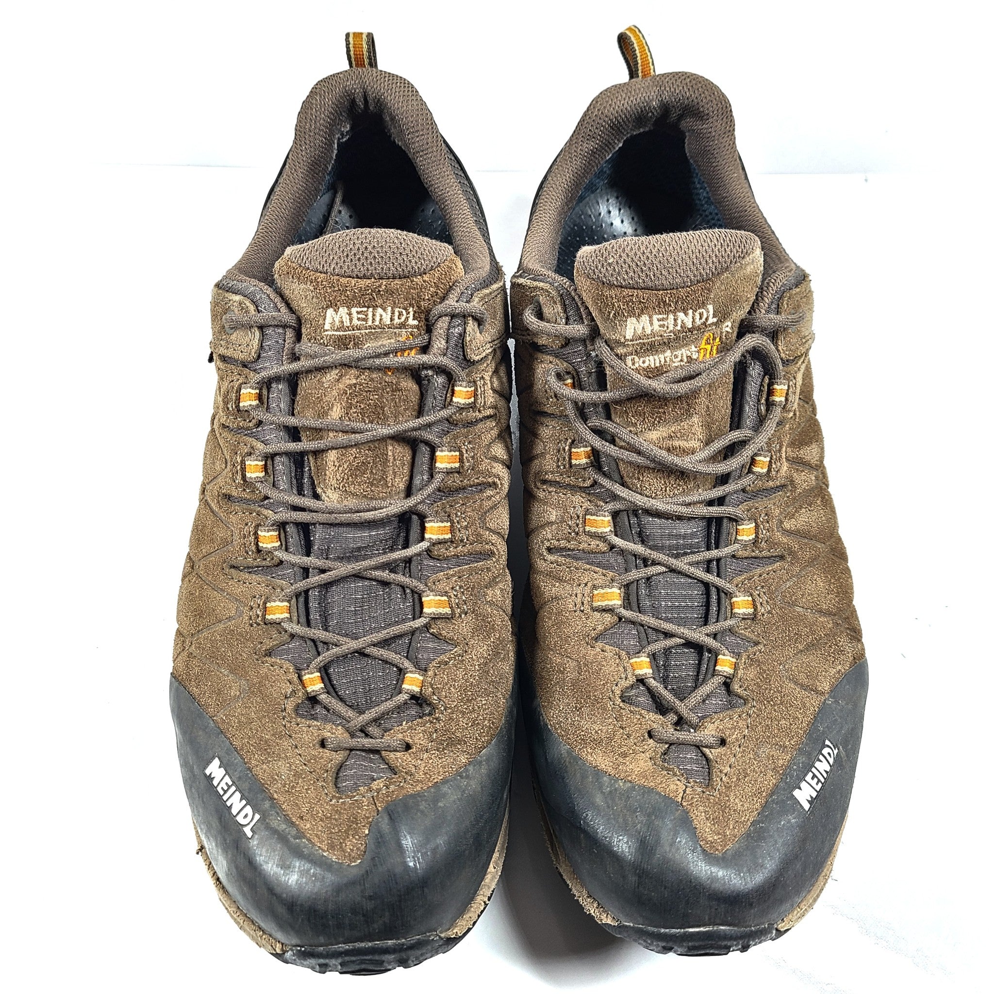 Meindl Men's Mondello GTX Trekking Walking Shoes Nubuck Leather Brown Sz 12