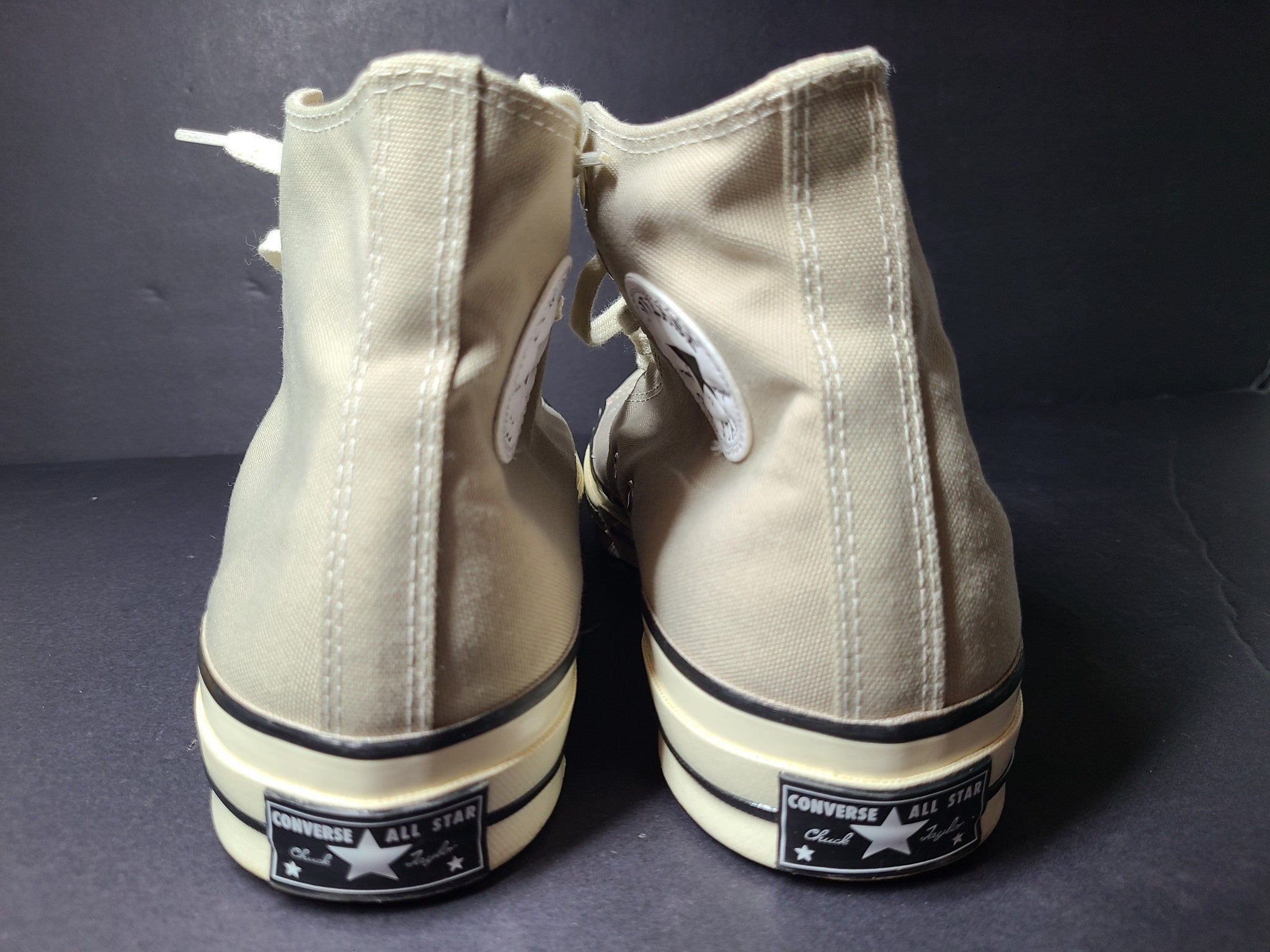 EXC Converse Chuck 70 Canvas High Top 'Papyrus' Beige Sneakers M10.5/W12.5