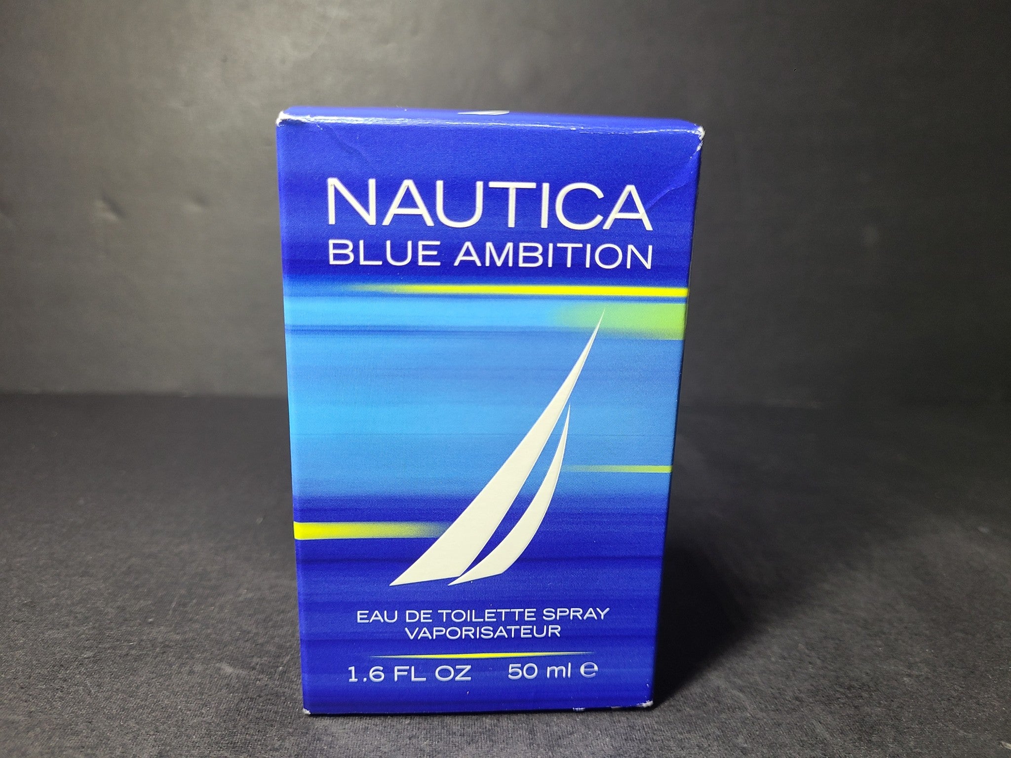 Nautica Blue Ambition Men's Eau De Toilette 1.6 fl. oz. /50 ml NIB