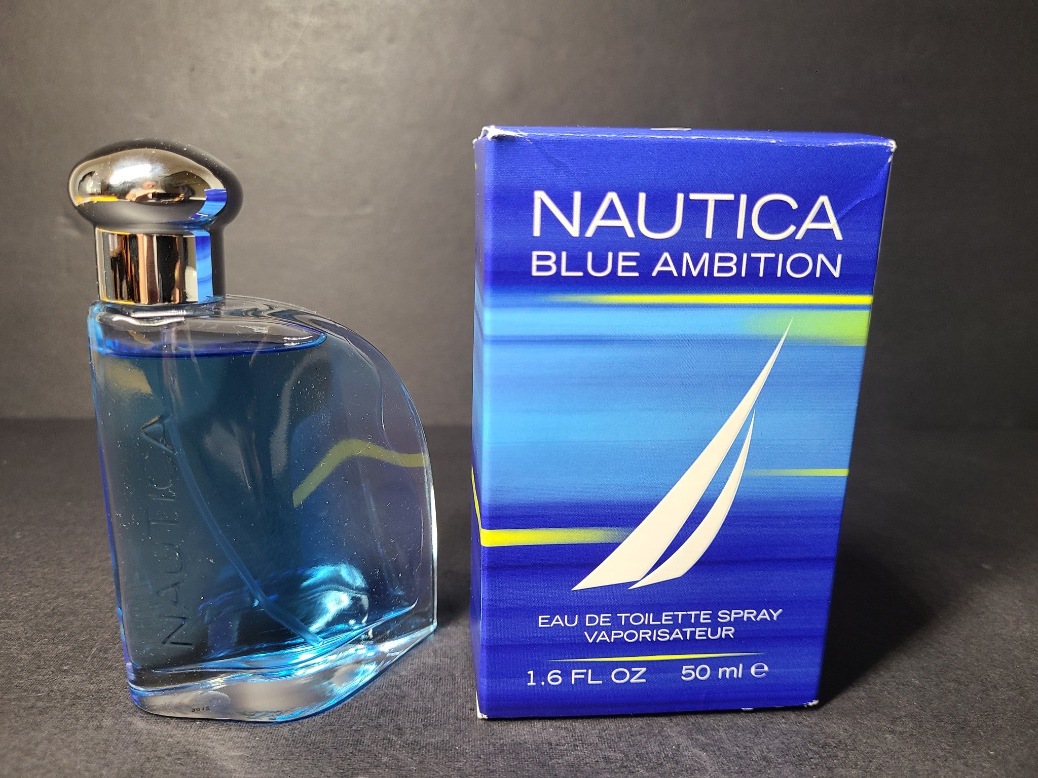 Nautica Blue Ambition Men's Eau De Toilette 1.6 fl. oz. /50 ml NIB