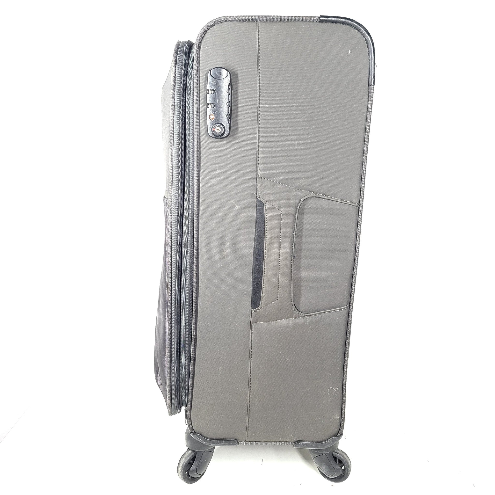 Samsonite 72 Hours 26"Spinner Softside Ultra Light Luggage Lock Expanding Gray