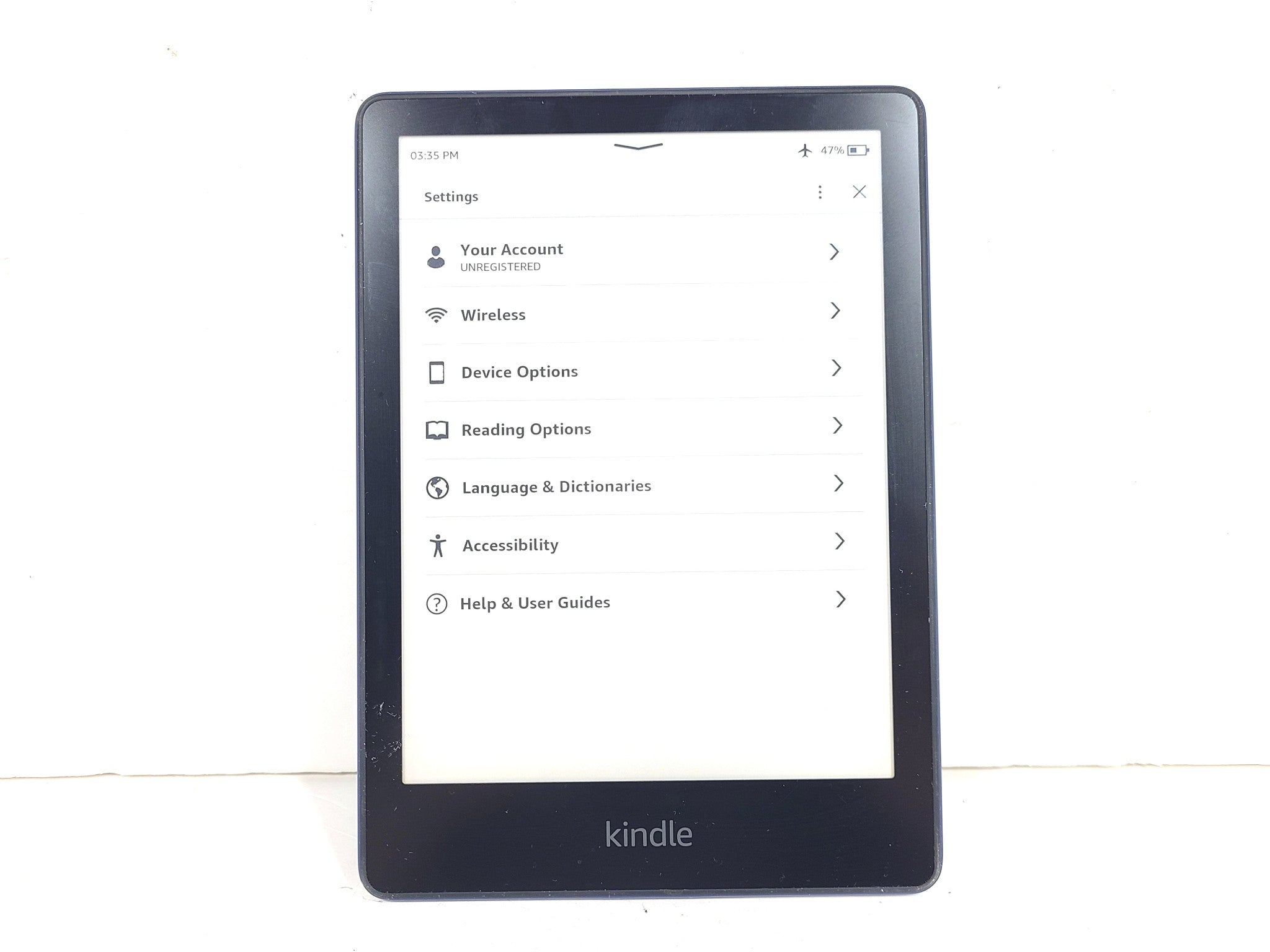 Amazon Kindle Paperwhite 11th Gen. 16GB, Wi-Fi, 6.8" - Steel Blue - Grade A