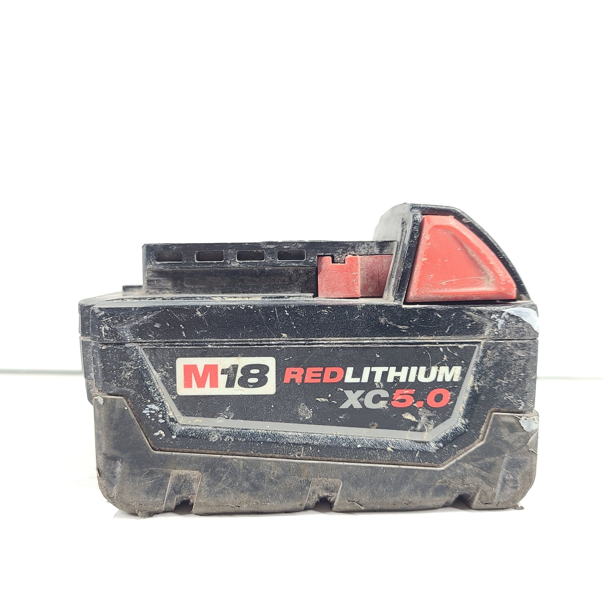 M18 Red Lithium XG 5.0 battery on a white background