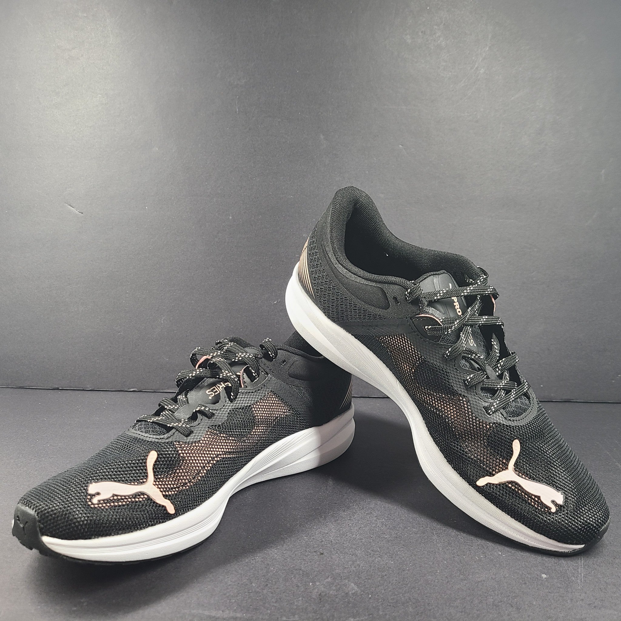 PUMA Women's W Redeem Profoam Sneakers Running Shoes 379024-06 Black Pink Sz 9