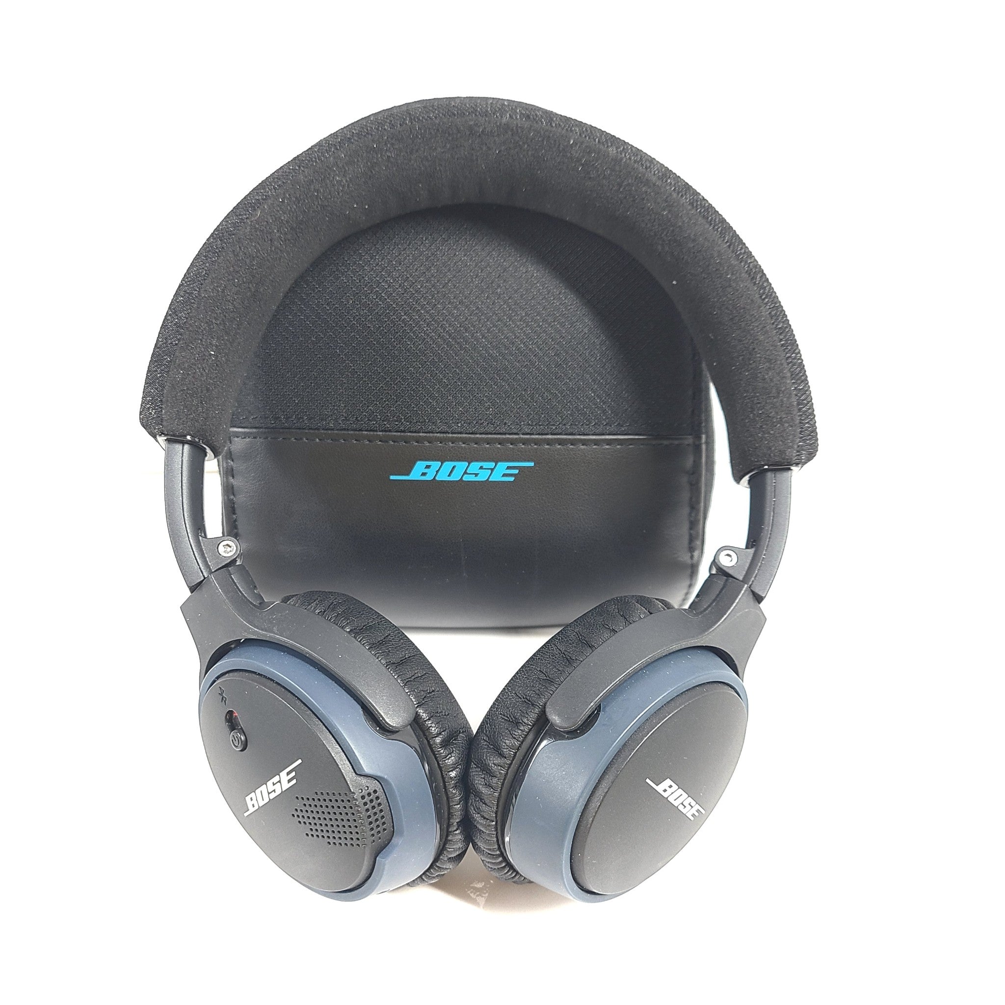 Bose SoundLink OE On-Ear Wireless Bluetooth Headphones - Black & Blue