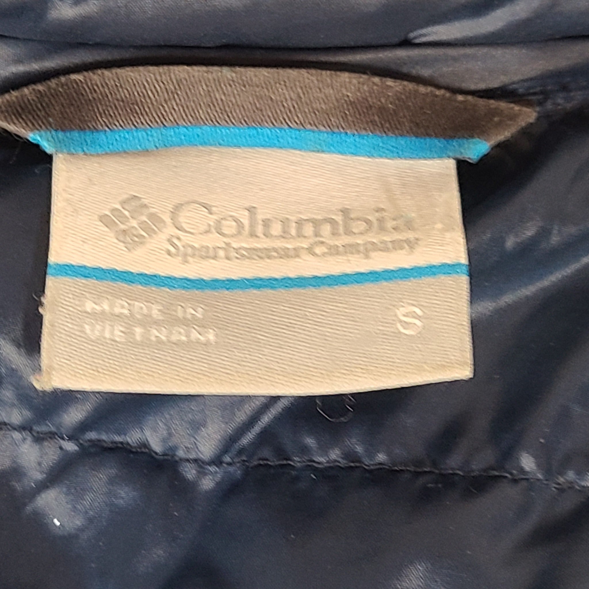 Columbia Men's Lightweight Insulated Jacket XM0325 Navy Blue Sz S