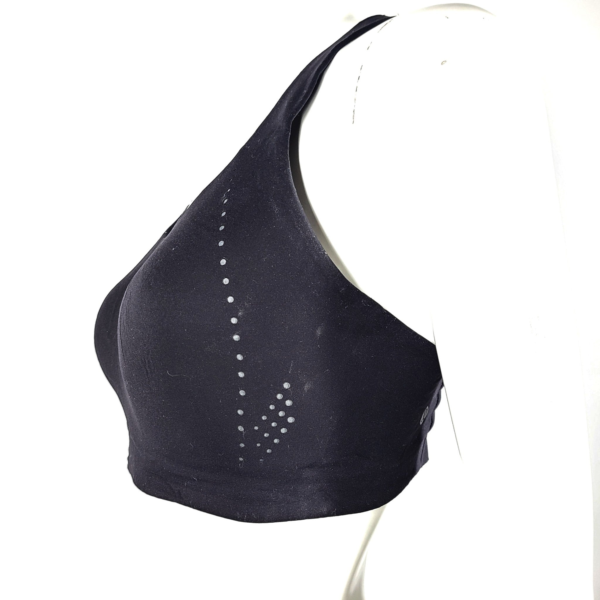 Lululemon AirSupport Bra High Support Running Bra Black Sz 34 DD