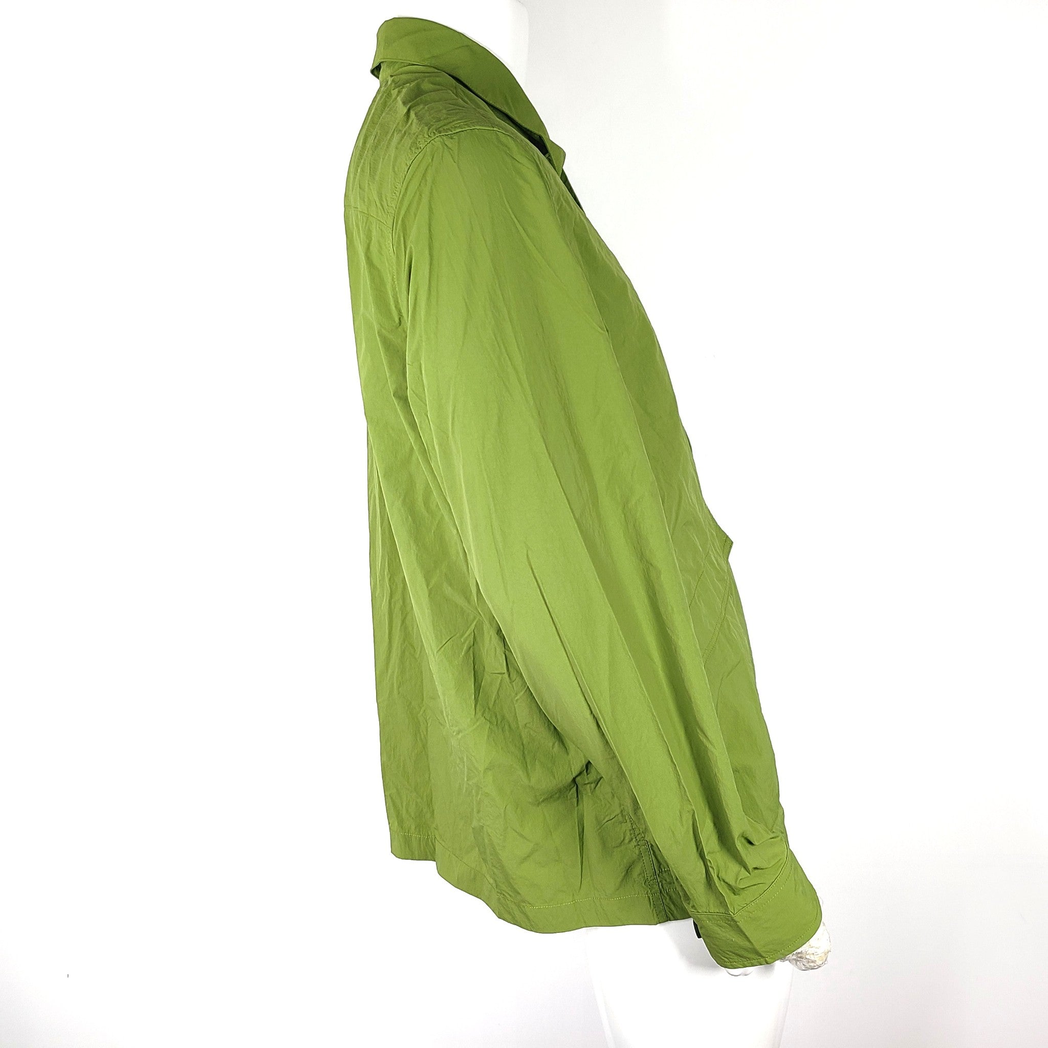 Timberland Men's Long Sleeve FT Field Trip Quick Dry Shirt Overshirt Green Sz XL