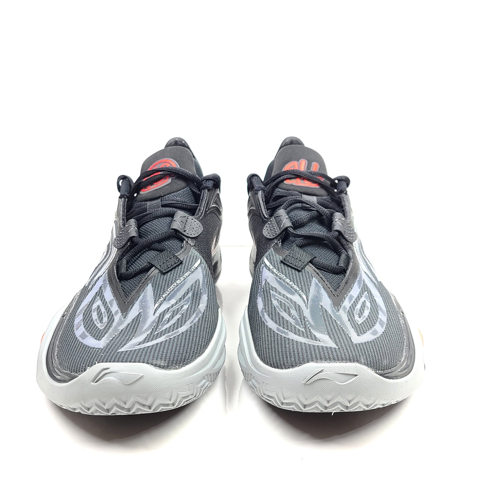 Way Of Wade All City 11 V2 Men's Blood Fire Basketball Sneakers Black Sz 9