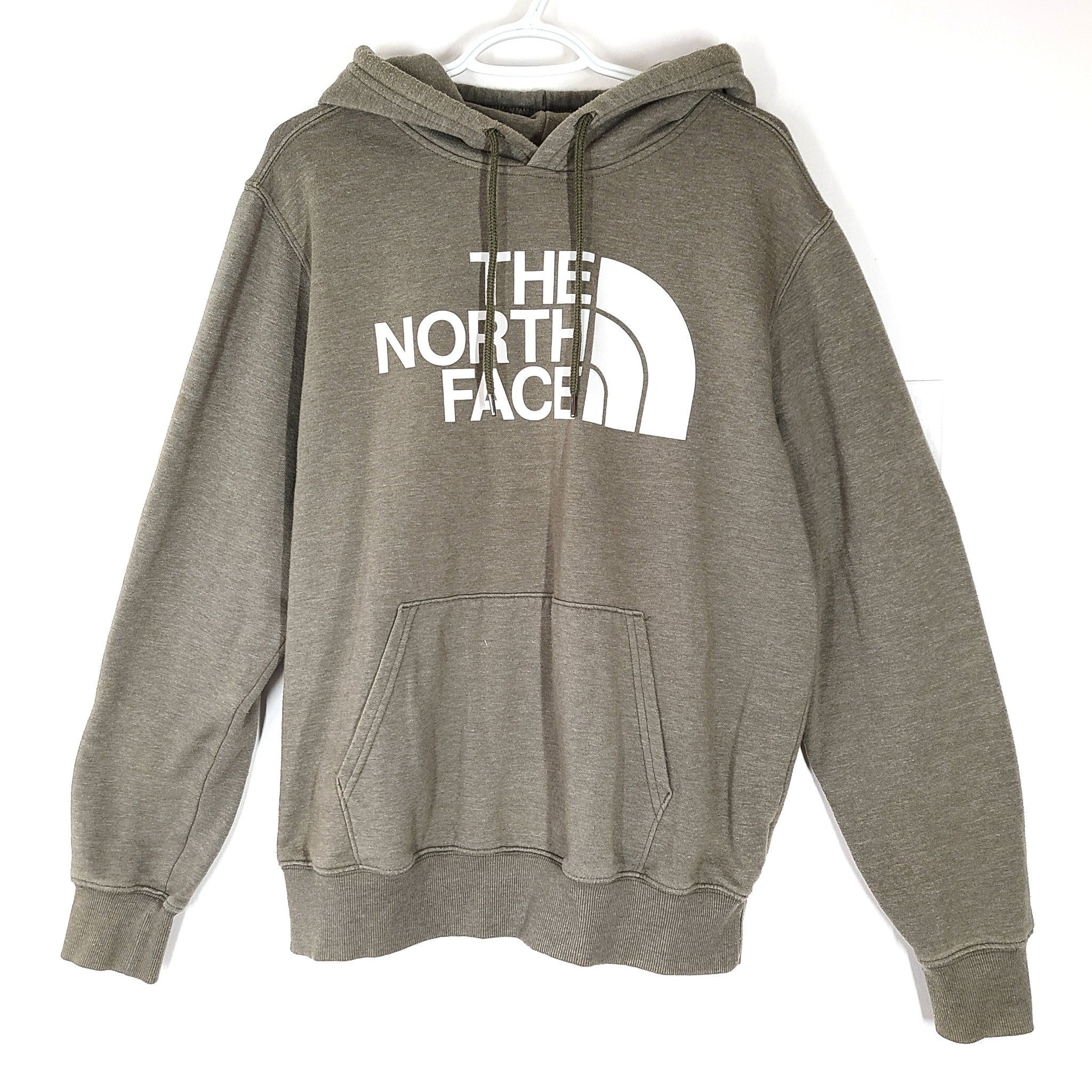 The North Face Men's Half Dome Pullover Hoodie Sweater Utility Green Sz L