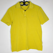 Hugo Boss Kids' Youth Polo Shirt Short Sleeve Chartreuse Yellow Sz M (16Y)