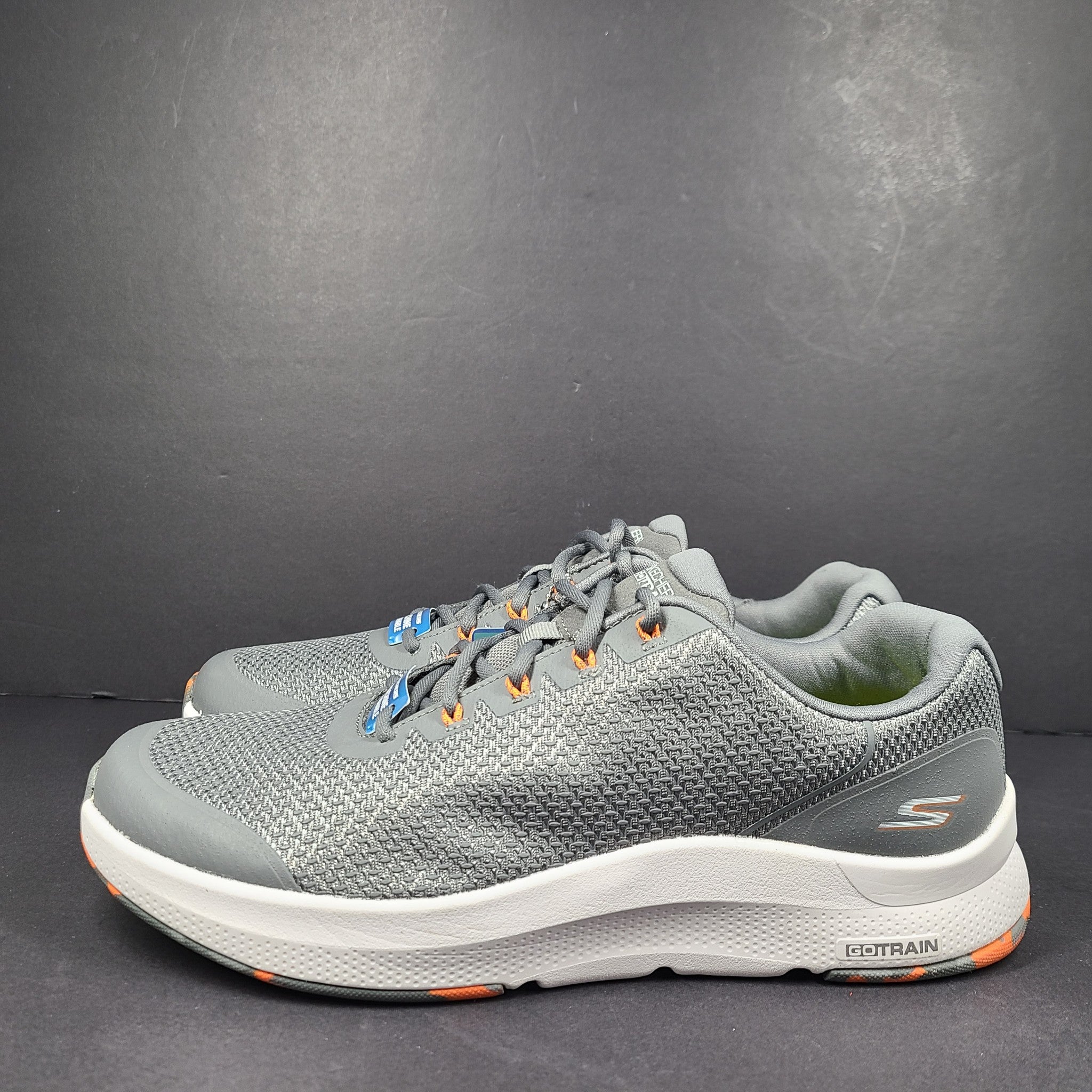 Skechers Men's Go Train Sneakers Training Running Shoes Padded Gray US Sz 9.5