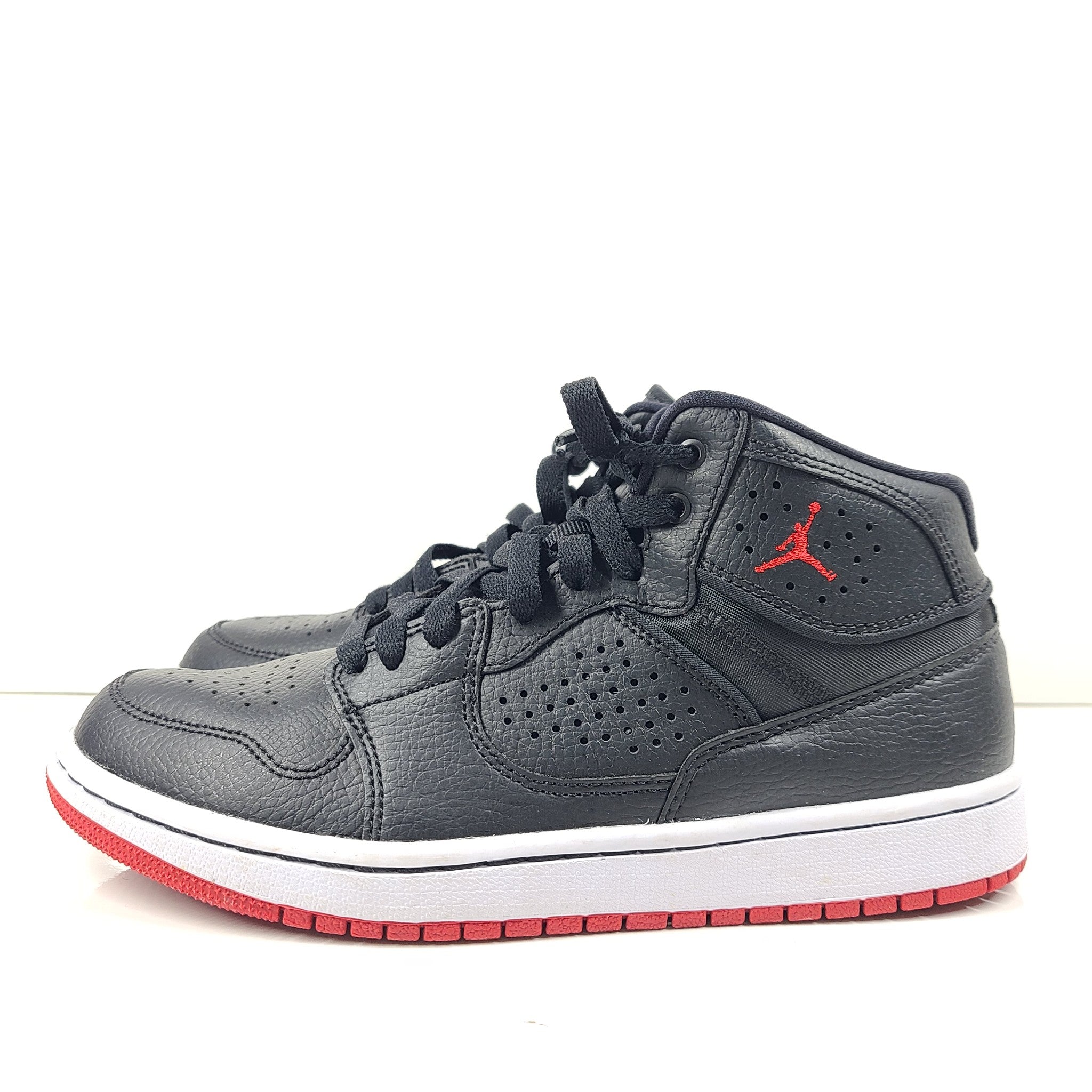 Nike Air Jordan Boys' Access GS 'Black Gym Red' AV7941-001 Sneakers Black 6.5Y