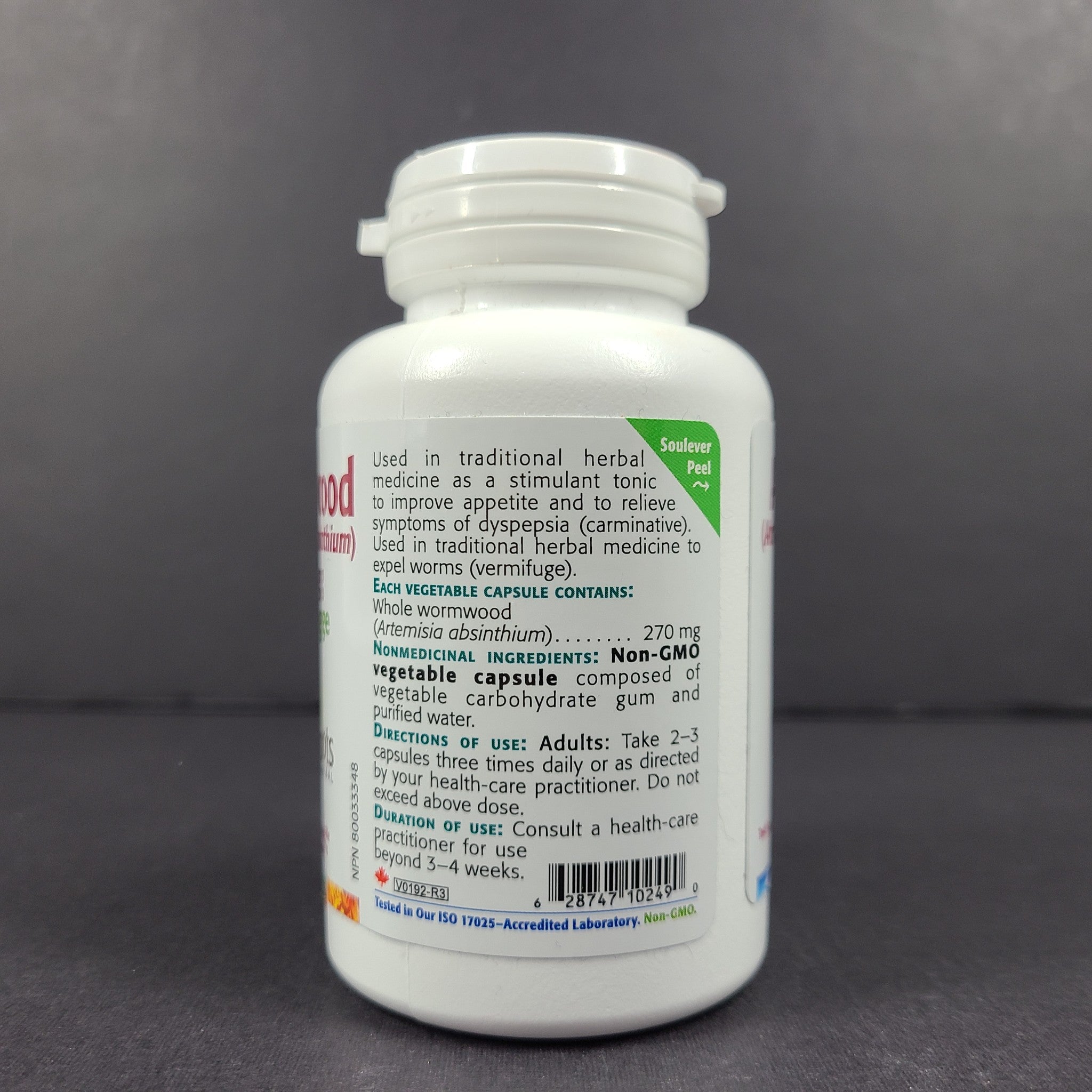 100 Ct New Roots Wormwood 270 mg Herbal Improve Appetite Tonic Stimulant 09/25