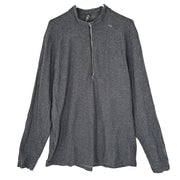 Lululemon Men's Surge Warm Half-Zip Heathered Graphite Grey Running XL