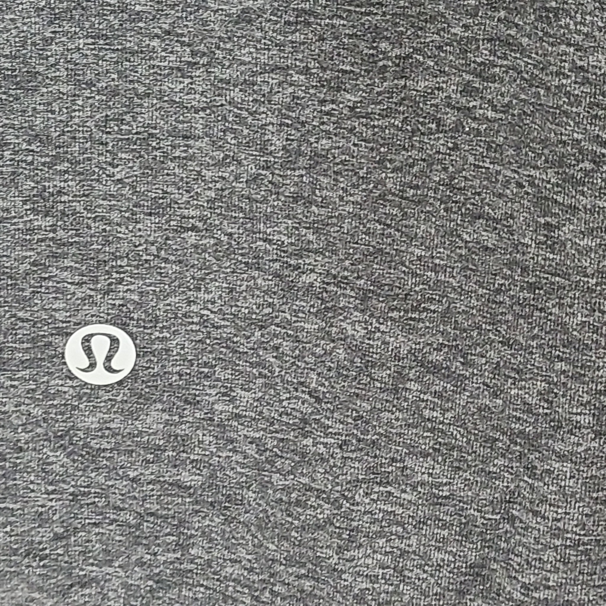 Lululemon Men's Surge Warm Half-Zip Heathered Graphite Grey Running XL